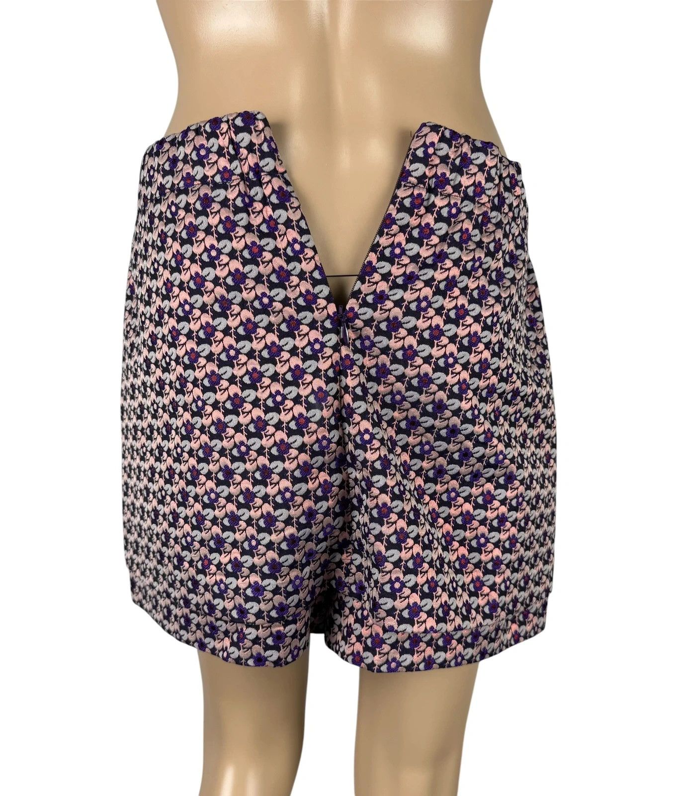 Maje Make Jacquard Mini Skirt Shorts size S Size 26" / US 2 / IT 38 - 9 Thumbnail