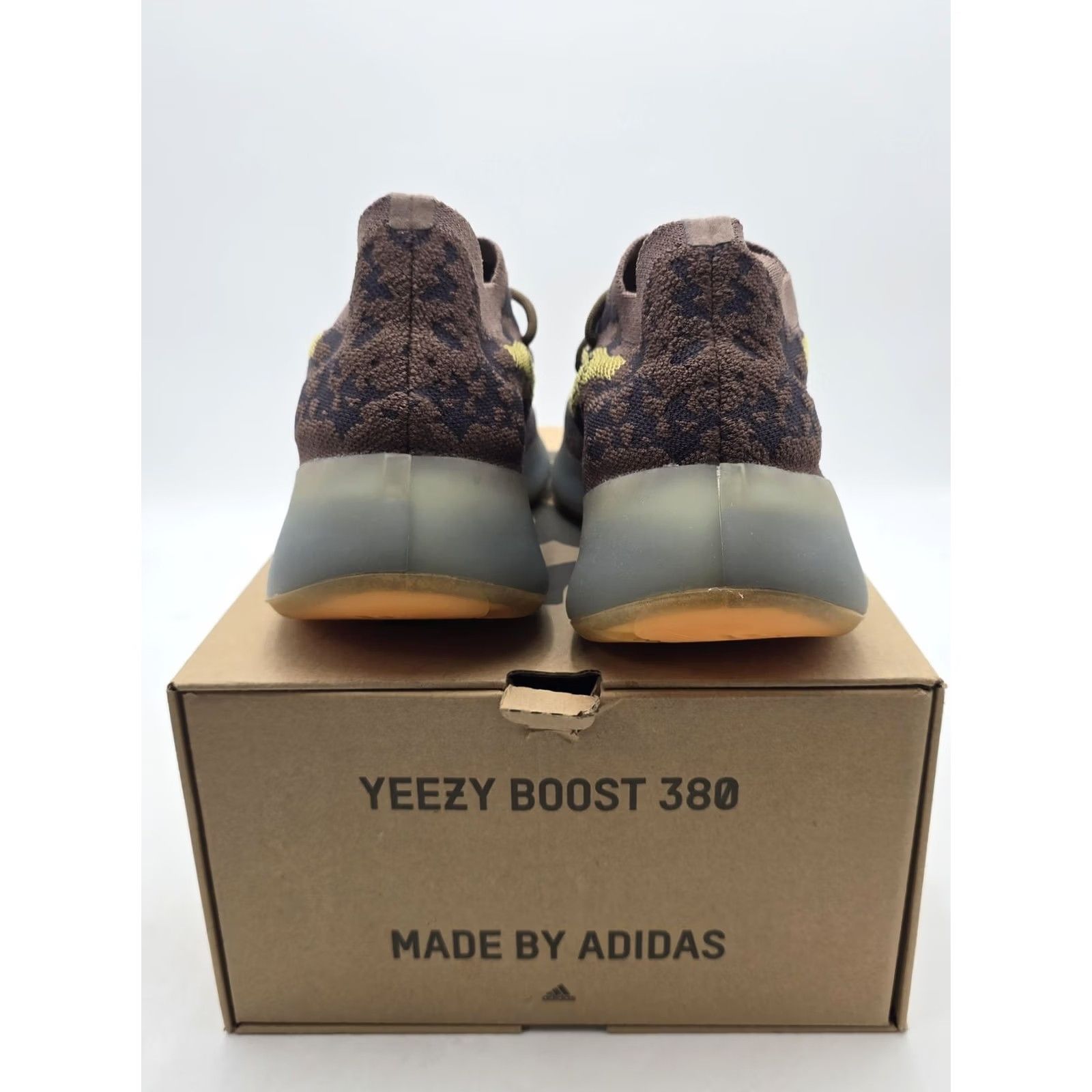 Adidas Adidas Yeezy Boost 380 Shoes Mens Size 9.5 Brown LMNTE Low Top Sneaker FZ4982 Size US M / EU 48-50 / 2 - 4 Thumbnail