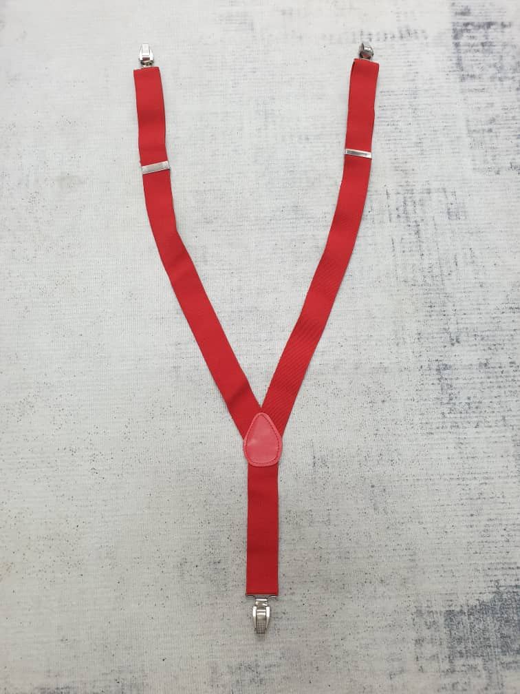 PPFM Punk rock Skin head style Red Colour Suspender Size ONE SIZE - 1 Thumbnail