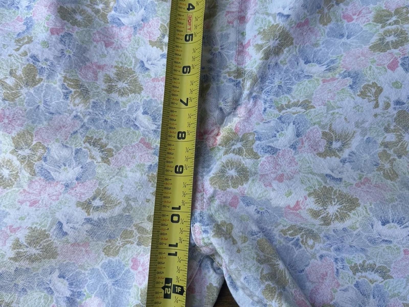 Porsche Design Vintage Porsche Design Floral Jeans 32W 80s/90s Pastel Print Size 32" / US 10 / IT 46 - 6 Thumbnail