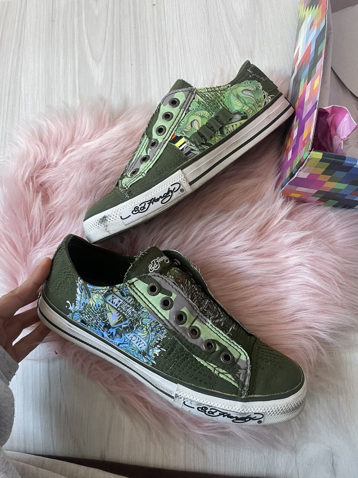 Ed Hardy Ed hardy shoes Size US 7.5 / IT 37.5 - 9 Thumbnail
