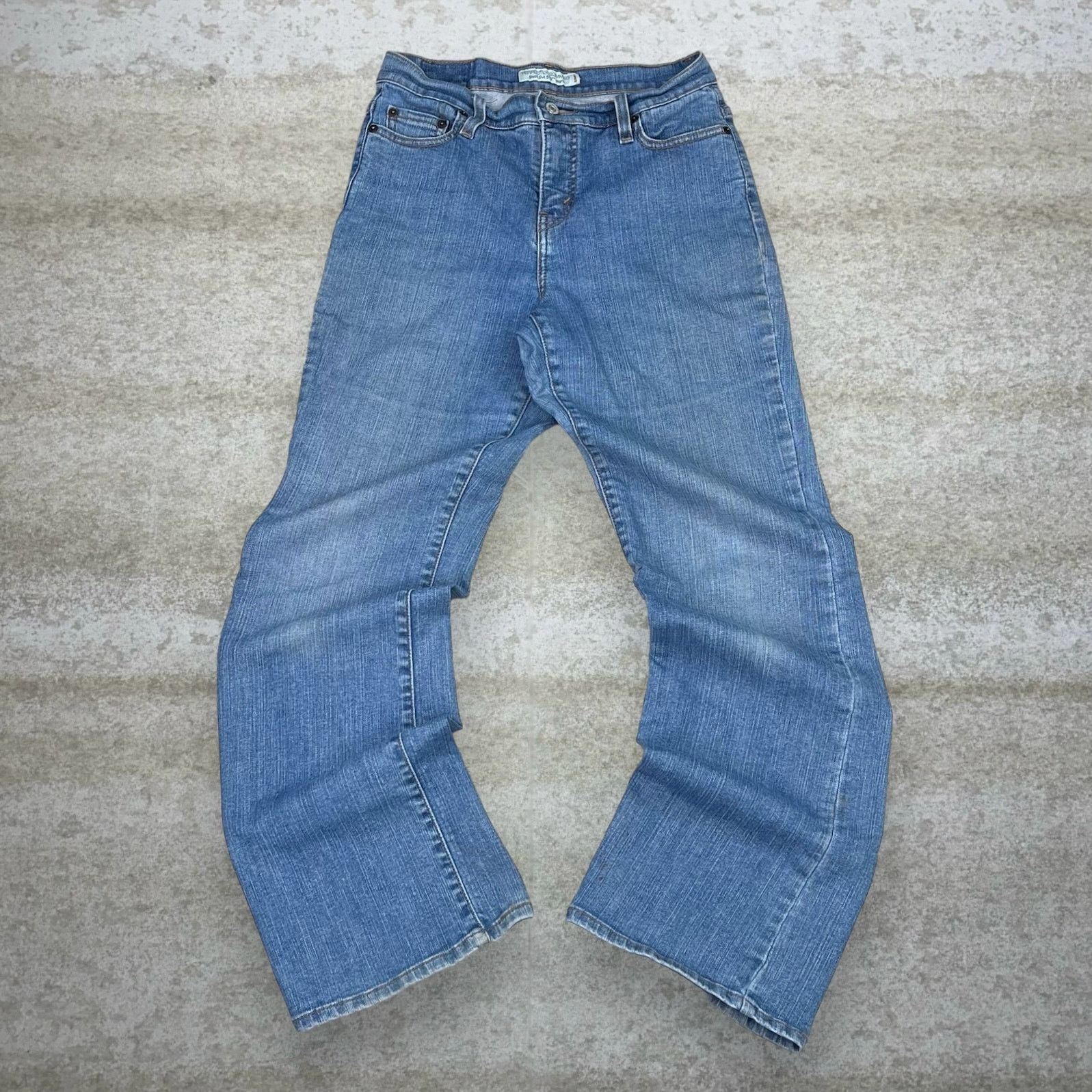 Levi's Vintage Y2K Levis Jeans 512 Womens 6 Slim Bootcut Light Wash Size 28" / US 6 / IT 42 - 2 Thumbnail
