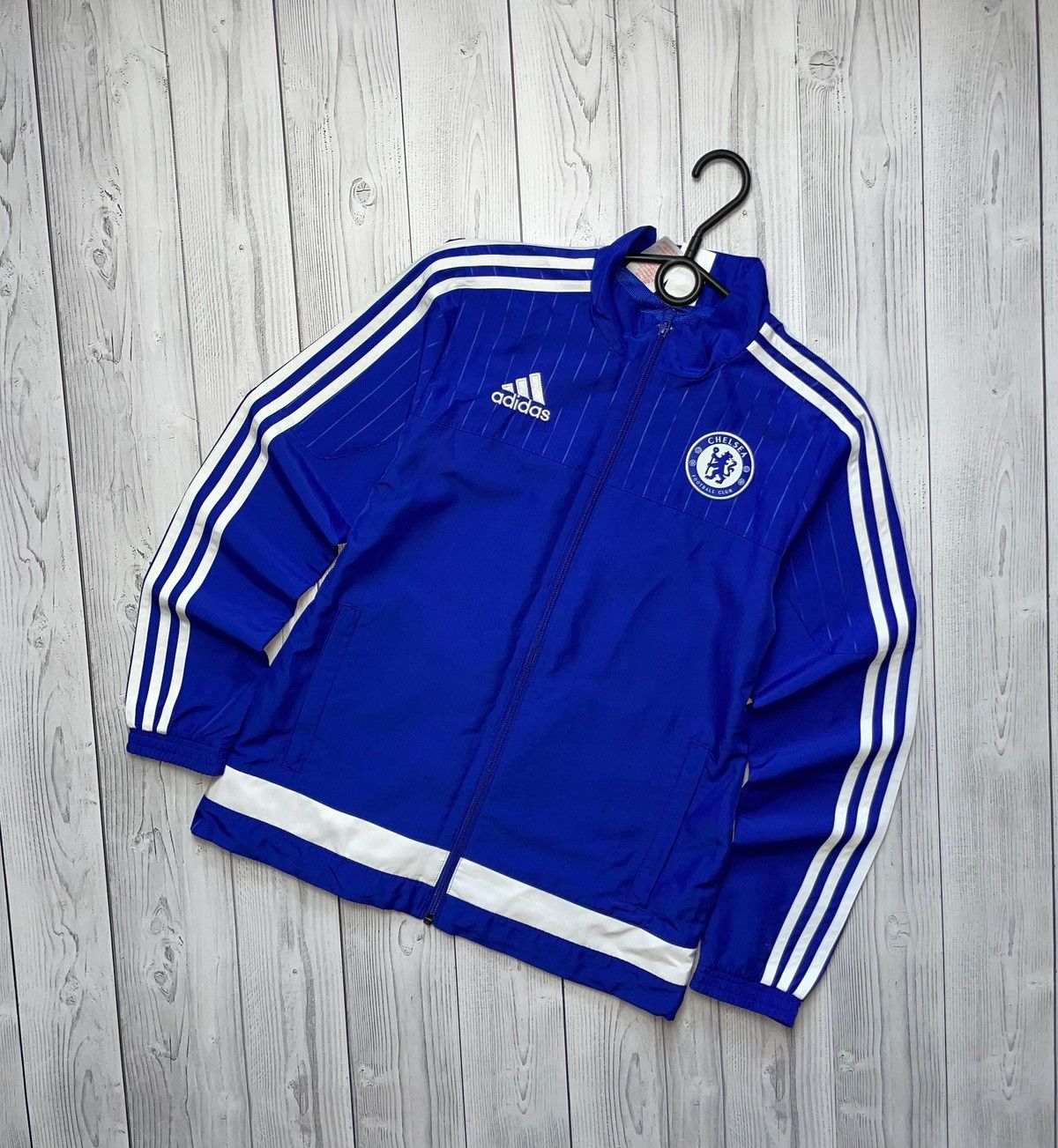 Adidas × Chelsea Soccer × Vintage Vintage adidas Chelsea soccer track suit size Xs rare Size US XS / EU 42 / 0 - 3 Thumbnail