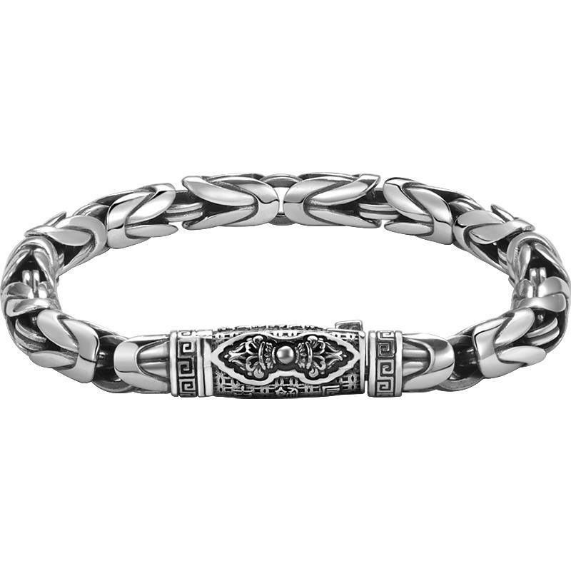 Jewelry × Vintage Handmade Retro Woven Safety Bracelet Size ONE SIZE - 3 Thumbnail