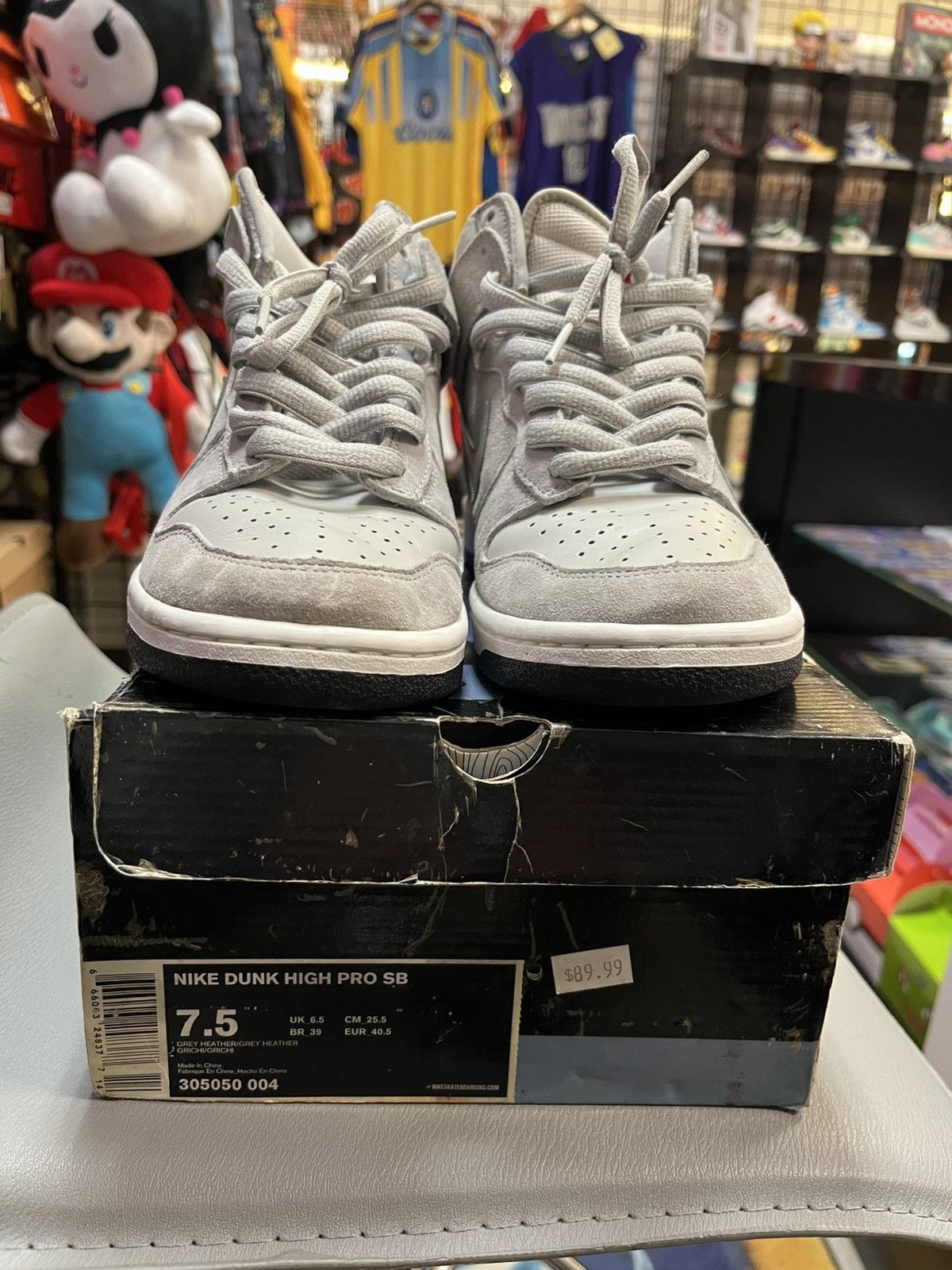 Nike SB Nike Dunk High Pro SB Pee-Wee Herman Men's Size 7.5 Sneakers Size US 7.5 / EU 40-41 - 2 Thumbnail
