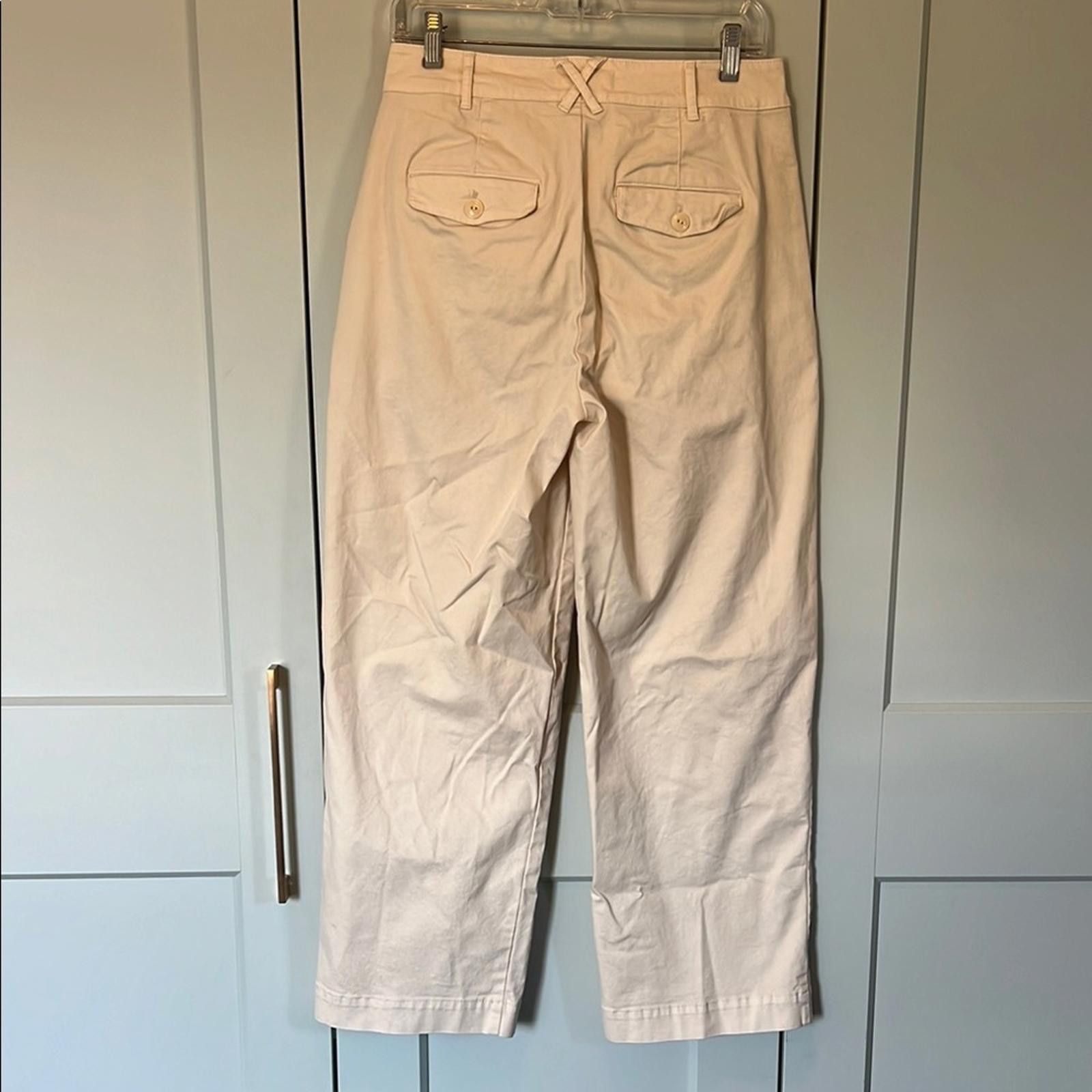 Alex Mill Alex Mill Cream Twill Pants Size 27" / US 4 / IT 40 - 5 Thumbnail