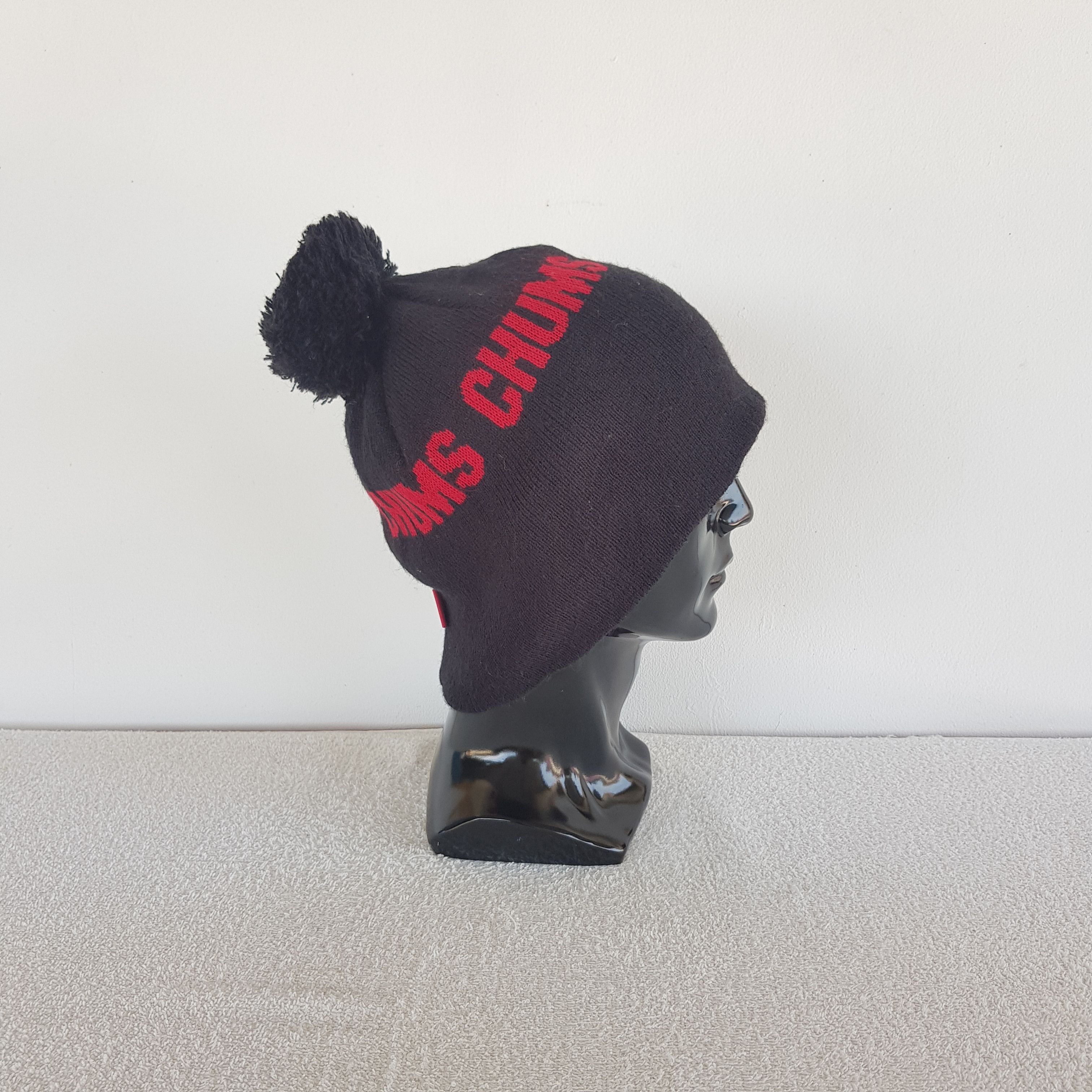 Other Vintage Chums Chums Beanie Pom Pom Knit Snow Caps Hats Size ONE SIZE - 3 Thumbnail