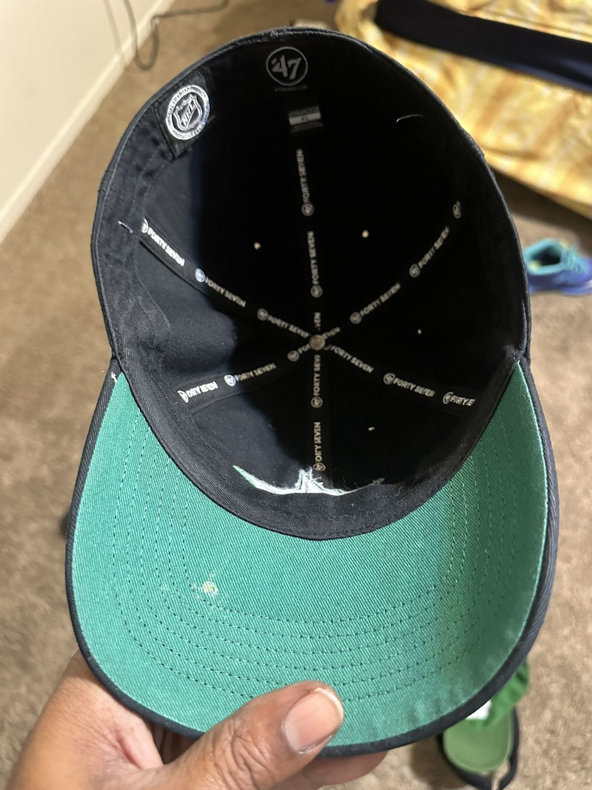NHL × Vintage Vintage NHL Dallas Stars “triple black” hat size xl Size ONE SIZE - 6 Thumbnail
