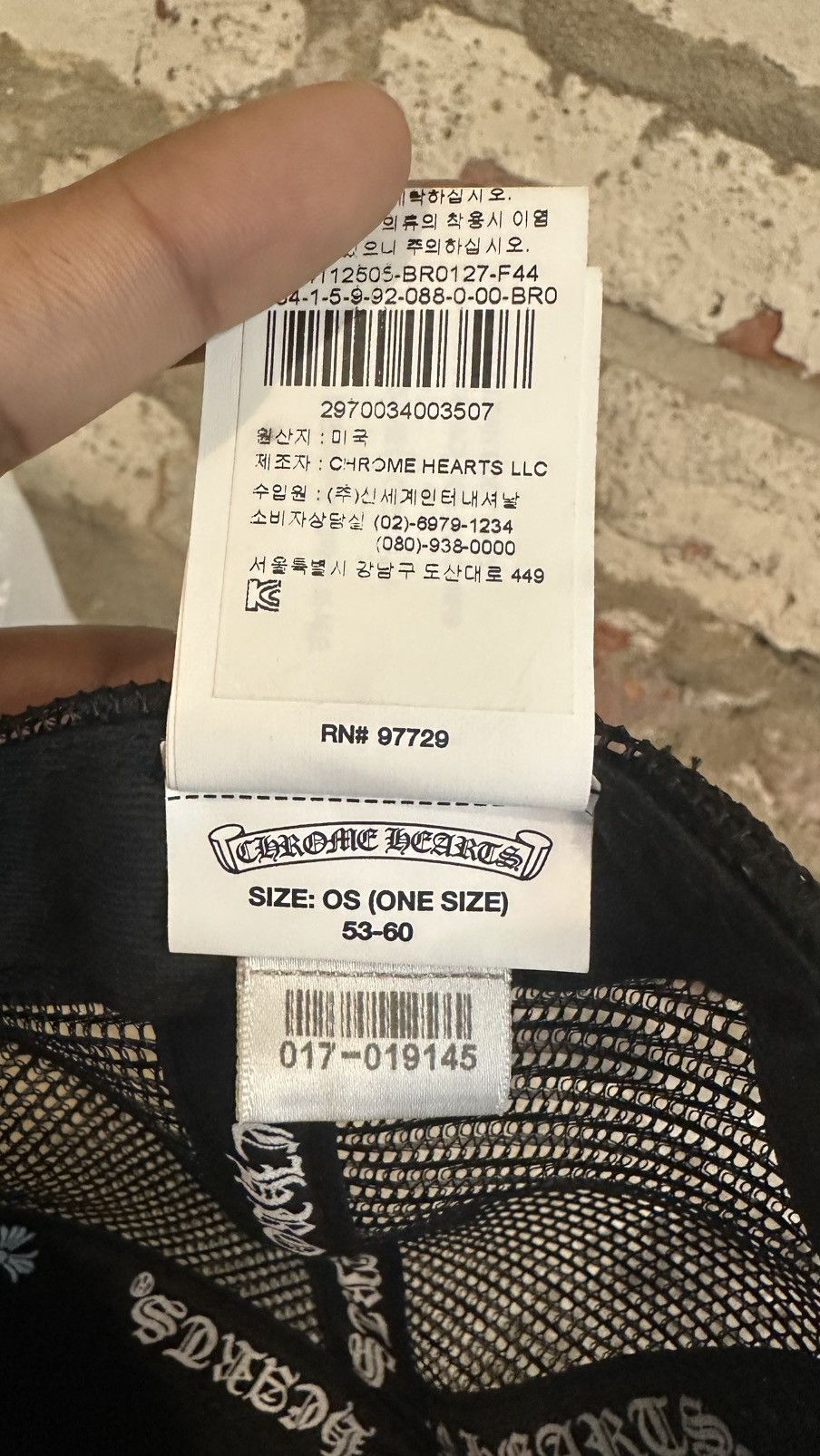 Chrome Hearts Chrome Hearts Camo Trucker Size ONE SIZE - 9 Thumbnail