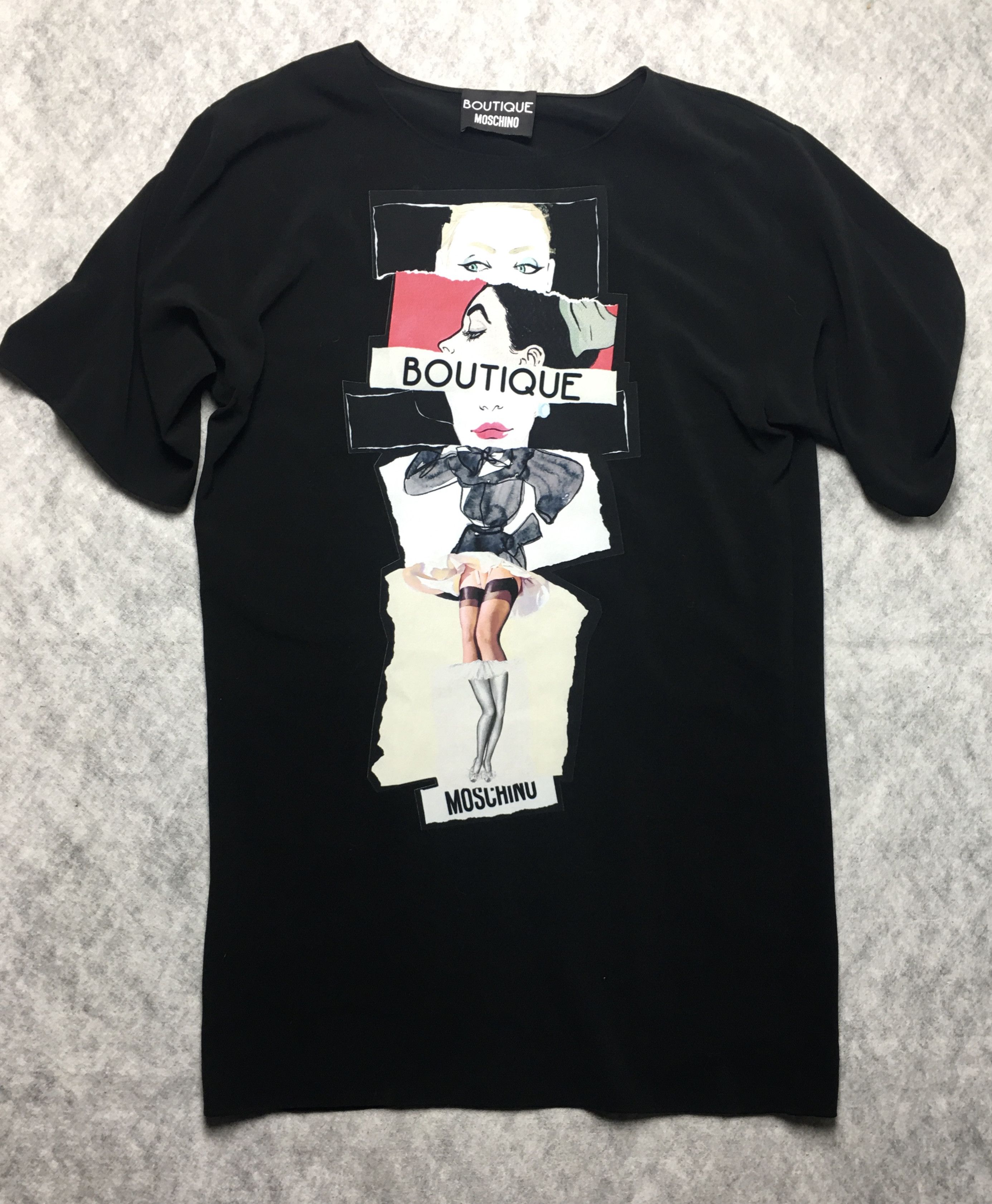 Moschino Moschino Boutique Printed Loose Fitting Dress US 8 Size M / US 6-8 / IT 42-44 - 7 Thumbnail