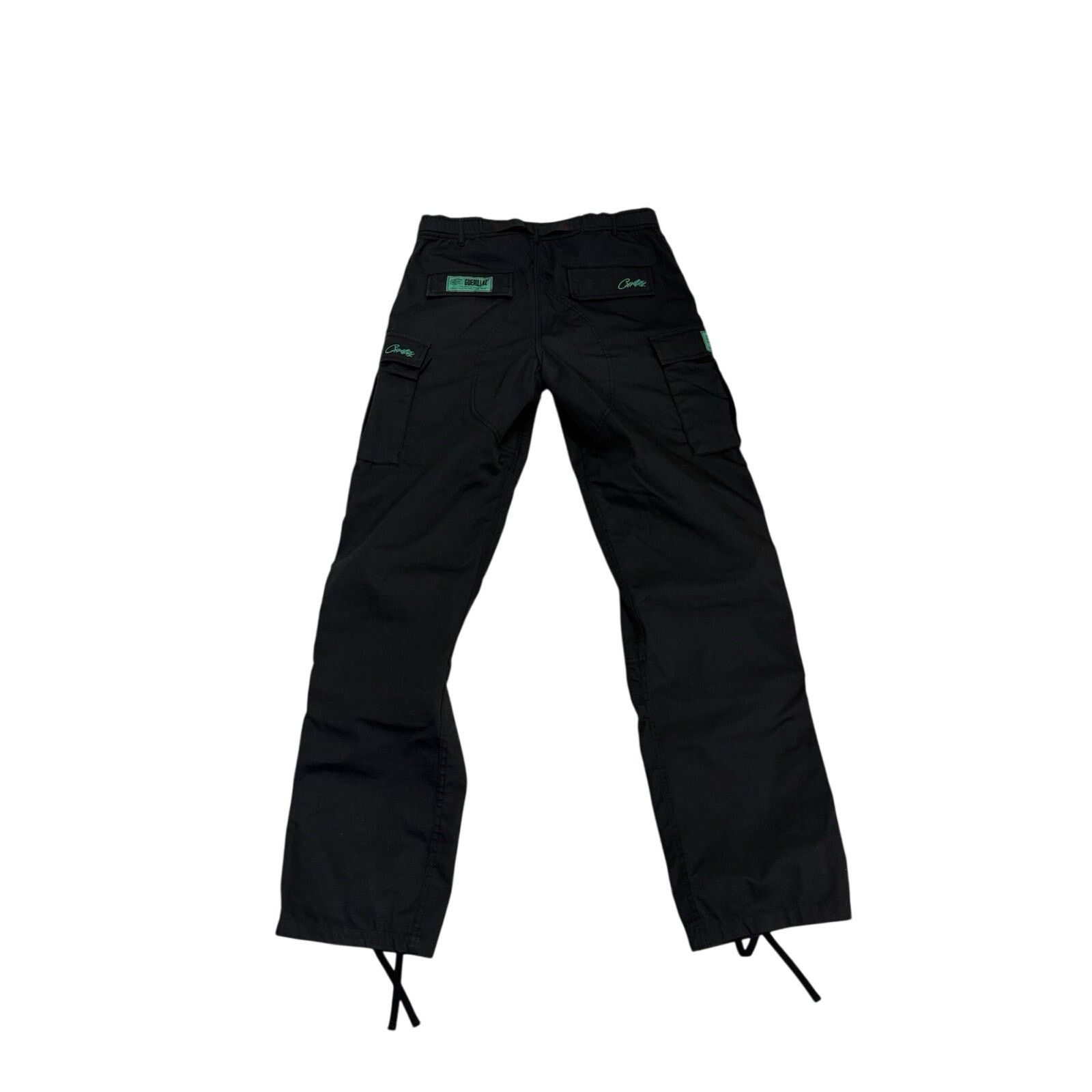 Corteiz Corteiz CRTZ Cargo Pants Black Green Alcatraz Logo Size 2XL Size US 38 / EU 54 - 3 Thumbnail