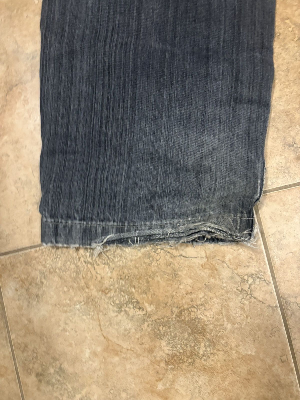 Tommy Hilfiger Black Pinstripe Vintage Tommy Hilfiger Jeans Size US 36 / EU 52 - 5 Thumbnail