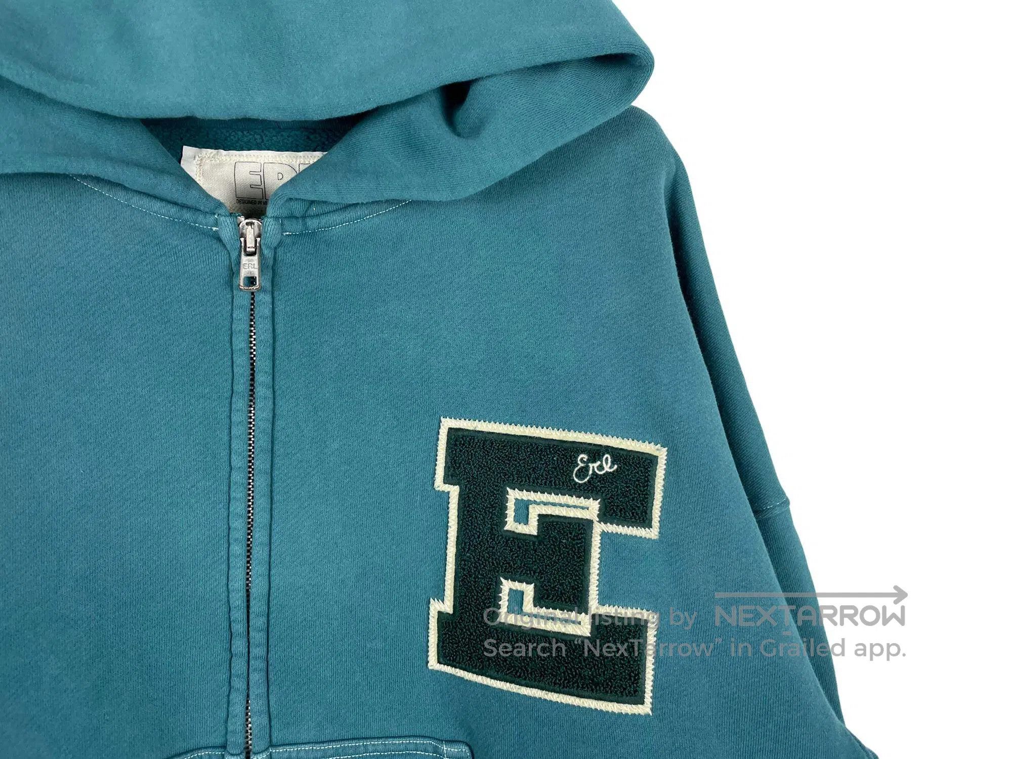 ERL ERL California Letter Patch Zipper Hoodie Size US M / EU 48-50 / 2 - 3 Thumbnail