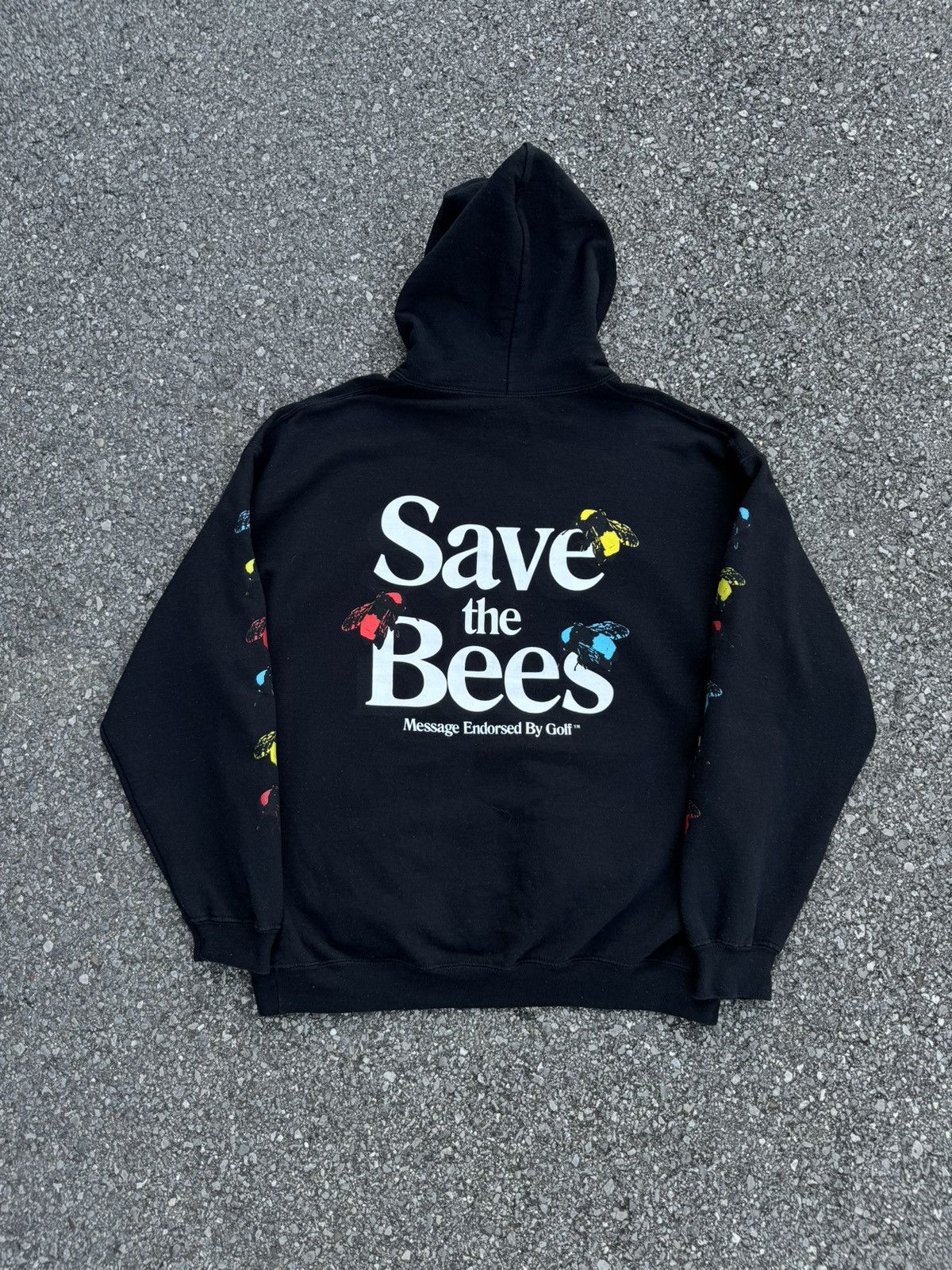 Golf wang save the bees hoodie black hotsell