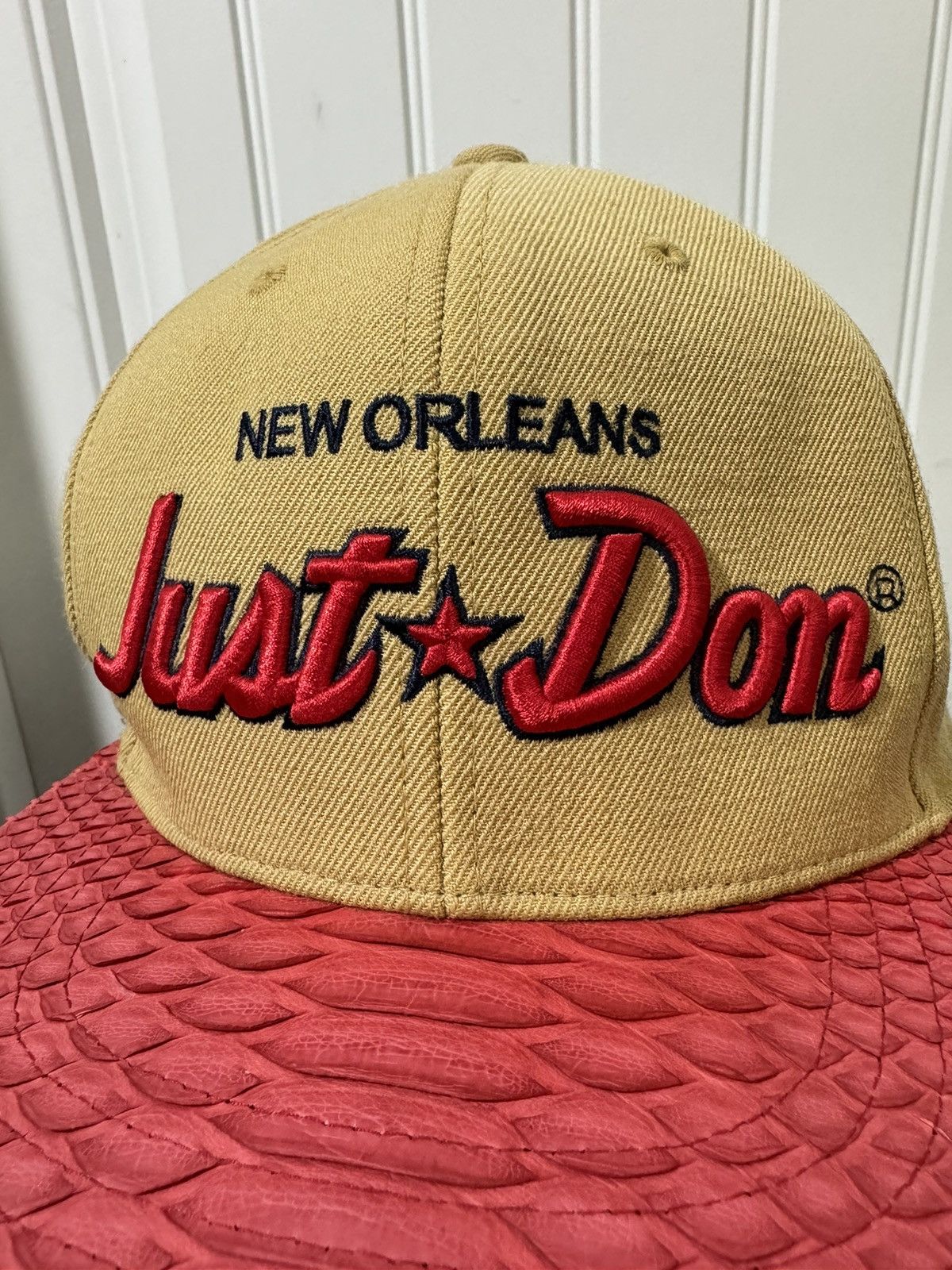 Just Don × Mitchell & Ness × Rsvp Gallery Mitchell & Ness × Just Don × RSVP Gallery “New Orleans” Hat Size ONE SIZE - 4 Thumbnail