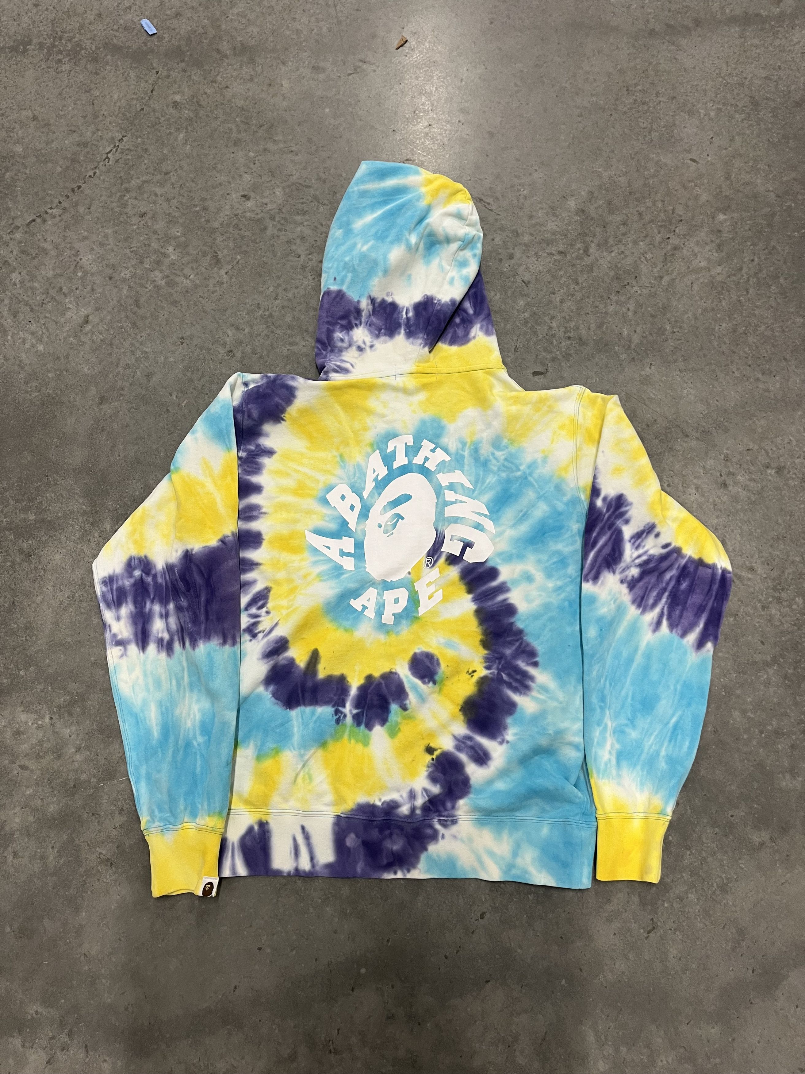 Bape Bape tie die hoodie a bathing ape L Size US L / EU 52-54 / 3 - 2 Thumbnail