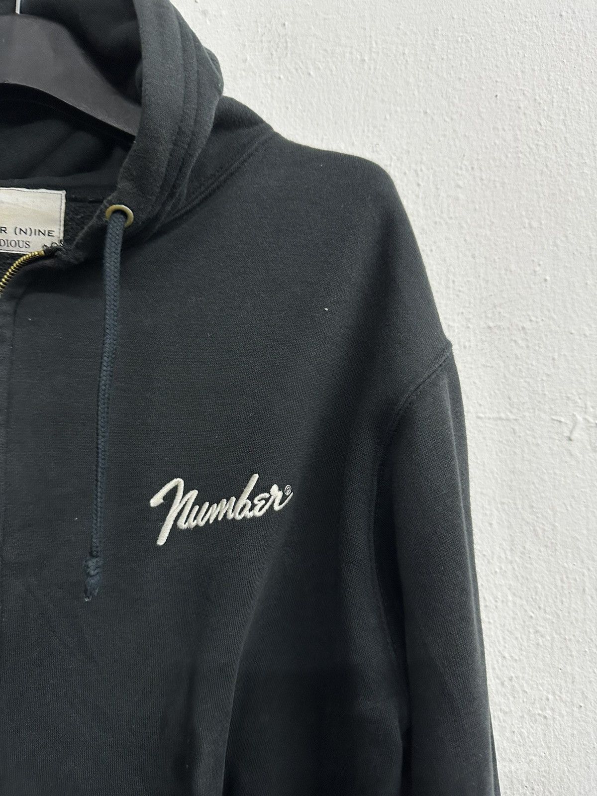 Number (N)ine Distress Number Nine X Takahiro Studious Hoodie Size US M / EU 48-50 / 2 - 4 Thumbnail