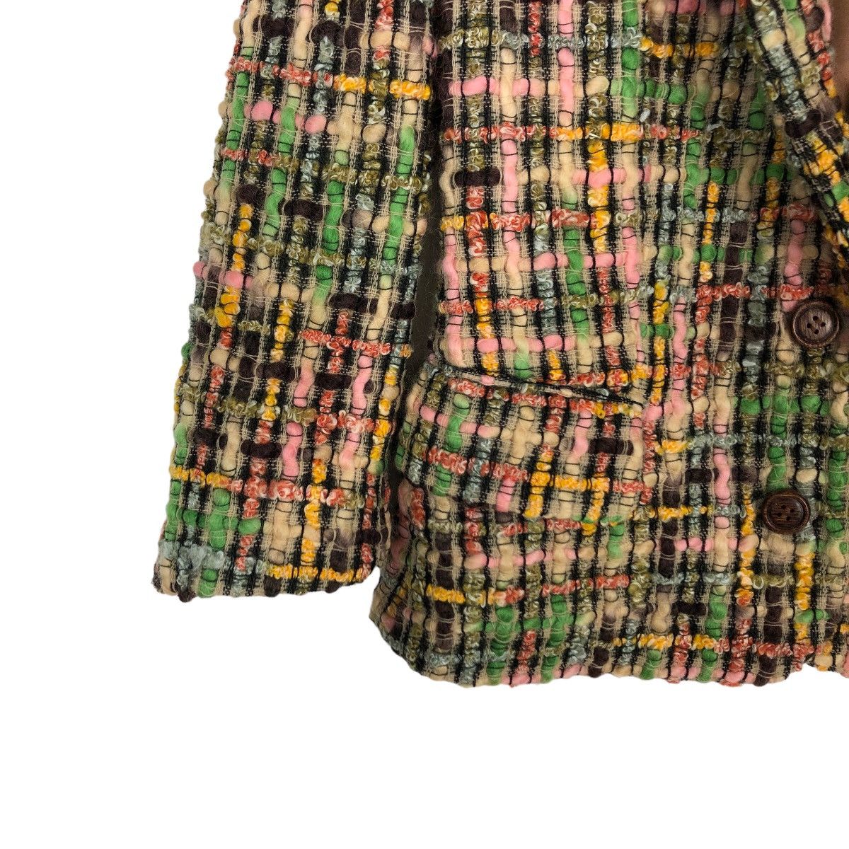 Japanese Brand 🔥RARE 20,000,000 FRAGMENTS TWEED JACKET MADE IN JAPAN Size M / US 6-8 / IT 42-44 - 3 Thumbnail