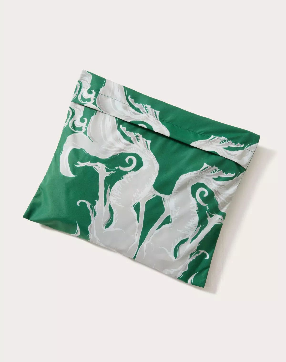 Valentino oc11z0725 Metamorphos Siren Print Swimsuit in Green/White Size US 32 / EU 48 - 5 Thumbnail