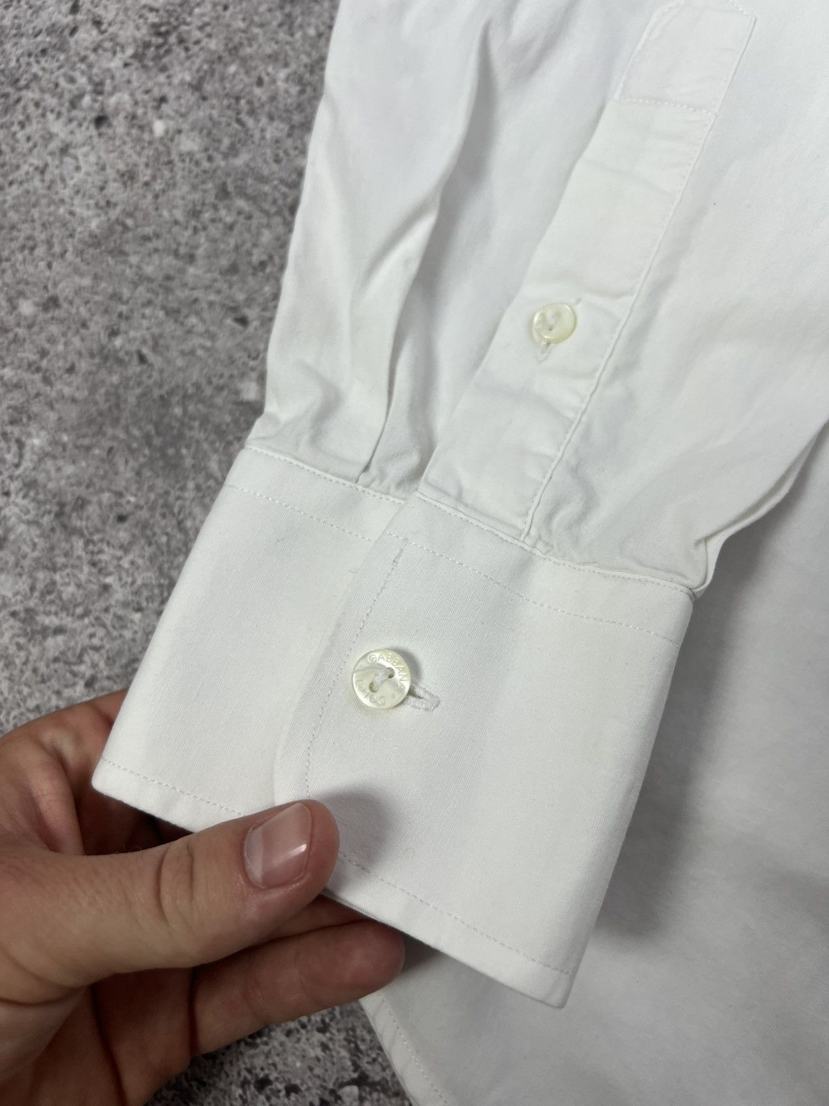 Dolce & Gabbana Dolce & Gabbana Gold Shirt Button Up Long Sleeve Size US M / EU 48-50 / 2 - 9 Thumbnail