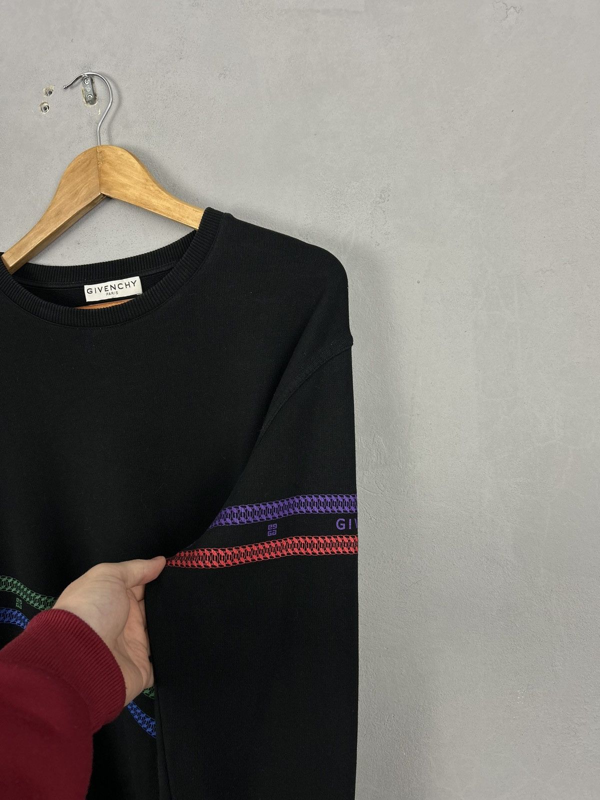 Givenchy Givenchy Multicolor Chain Print Sweatshirt Size US M / EU 48-50 / 2 - 6 Thumbnail