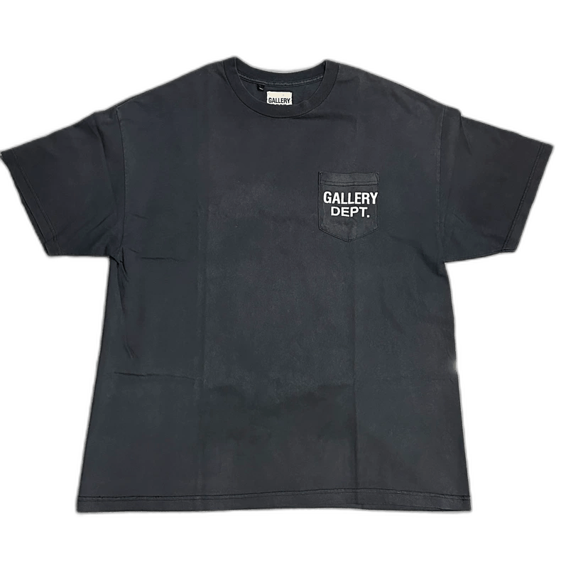 Gallery Dept. Gallery Dept Black Pocket Short Sleeve T-Shirt Size US XL / EU 56 / 4 - 1 Thumbnail