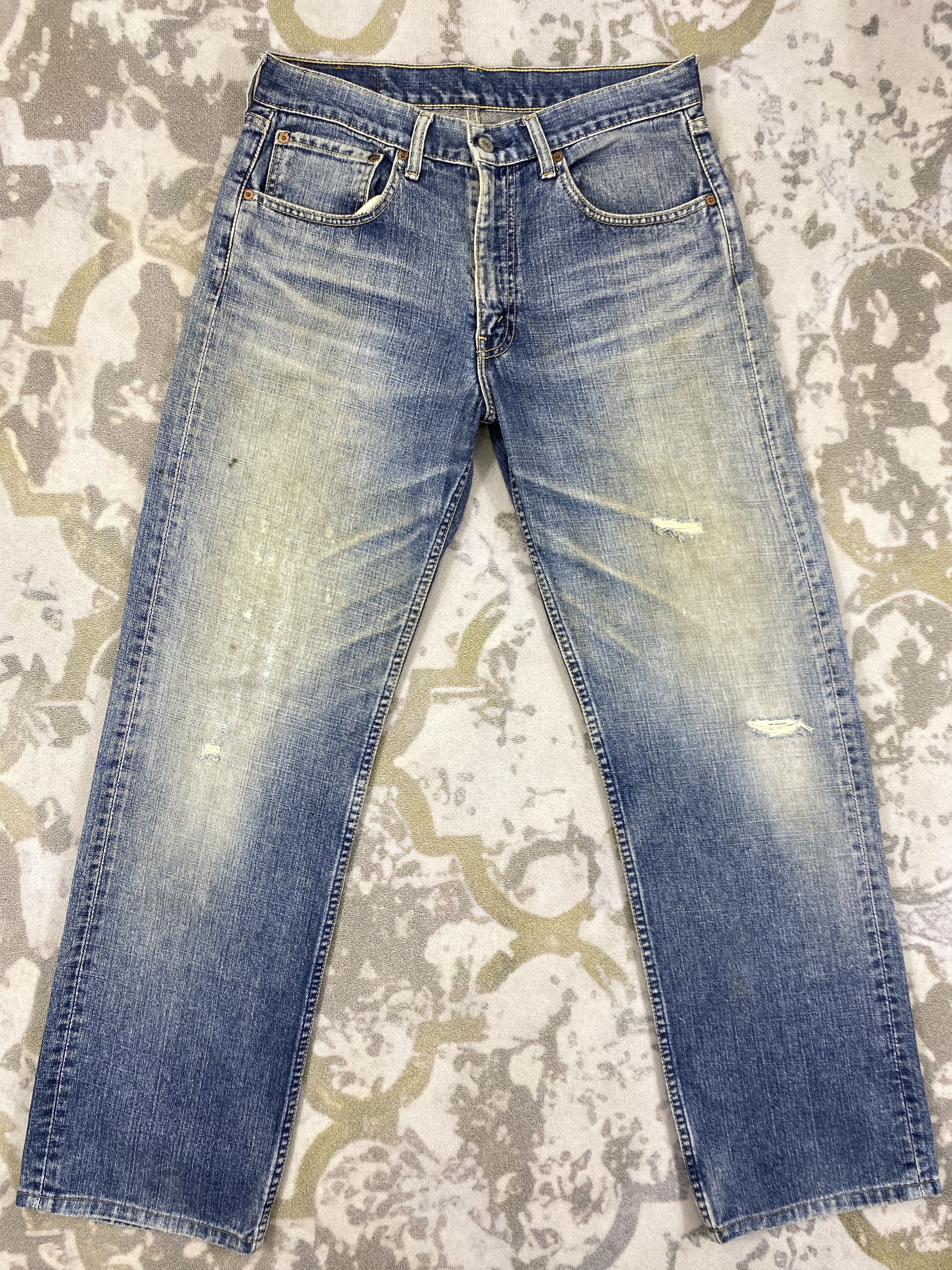 Vintage Distressed Blue Vintage Levi's 534 32x30 Denim -JN947 Size US 32 / EU 48 - 1 Thumbnail