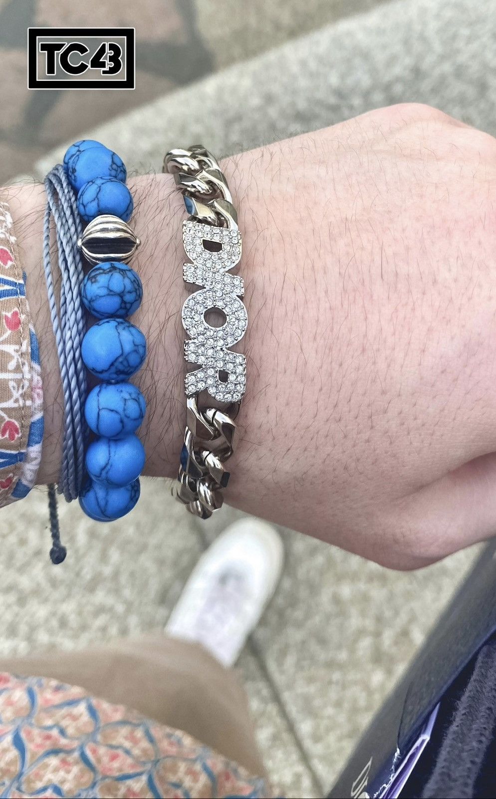 Dior × Travis Scott CACTUS JACK DIOR Chain Link Bracelet