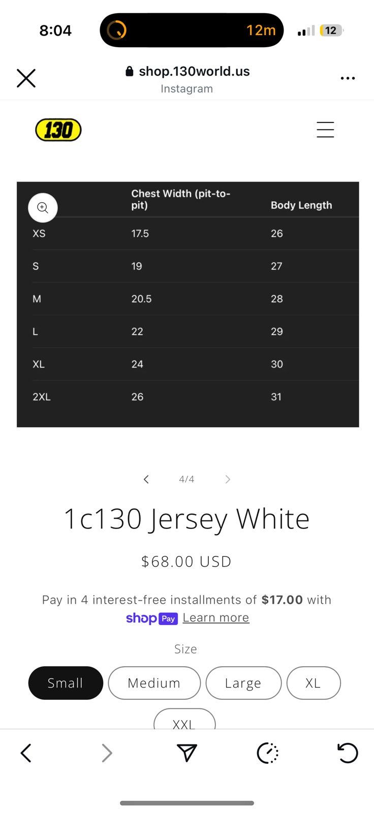 130 World 1C130 Blackout Jersey Size US S / EU 44-46 / 1 - 6 Thumbnail