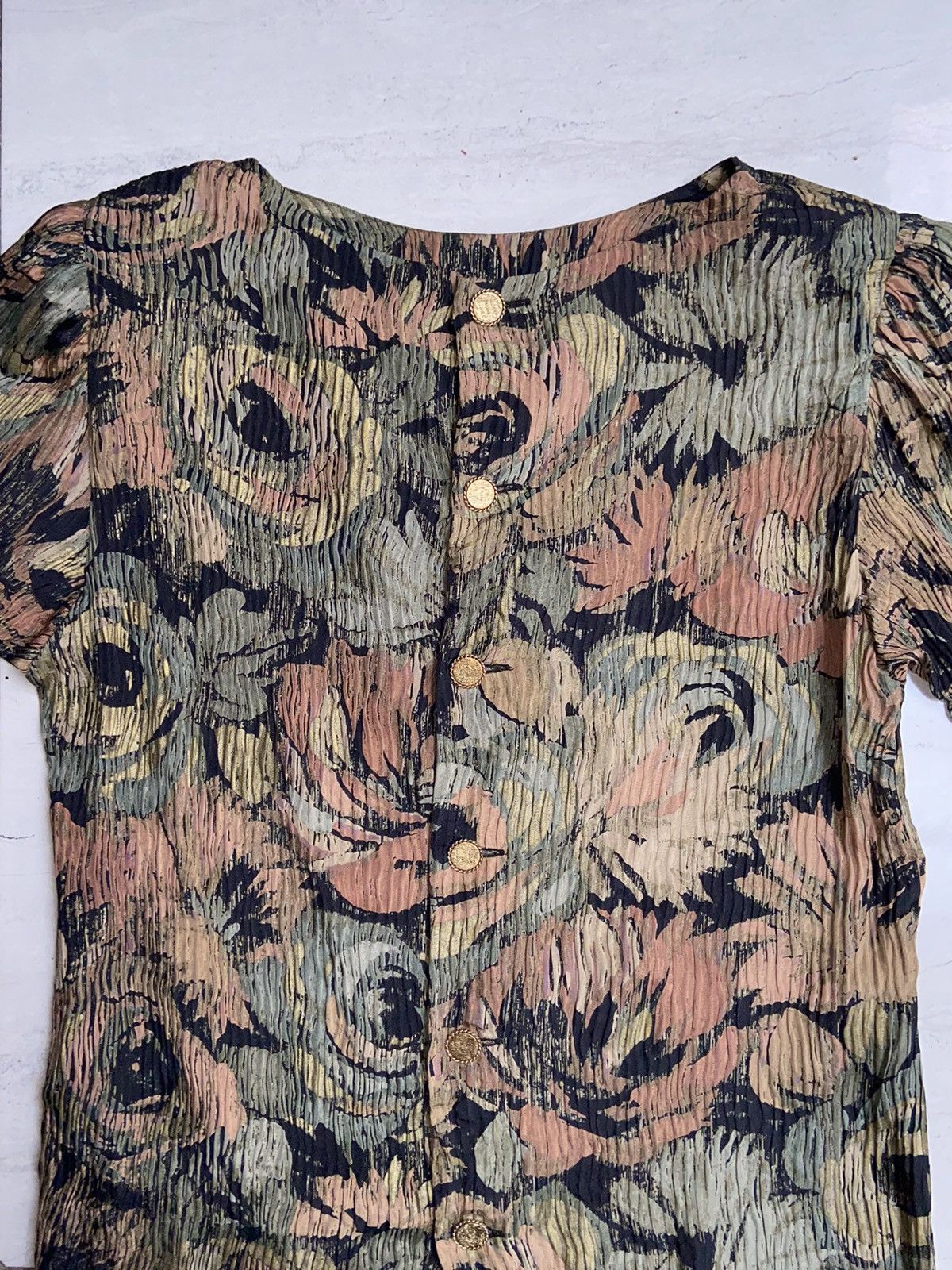 Yves Saint Laurent YVES SAINT LAURENT Motive Blouse Size S / US 4 / IT 40 - 3 Thumbnail