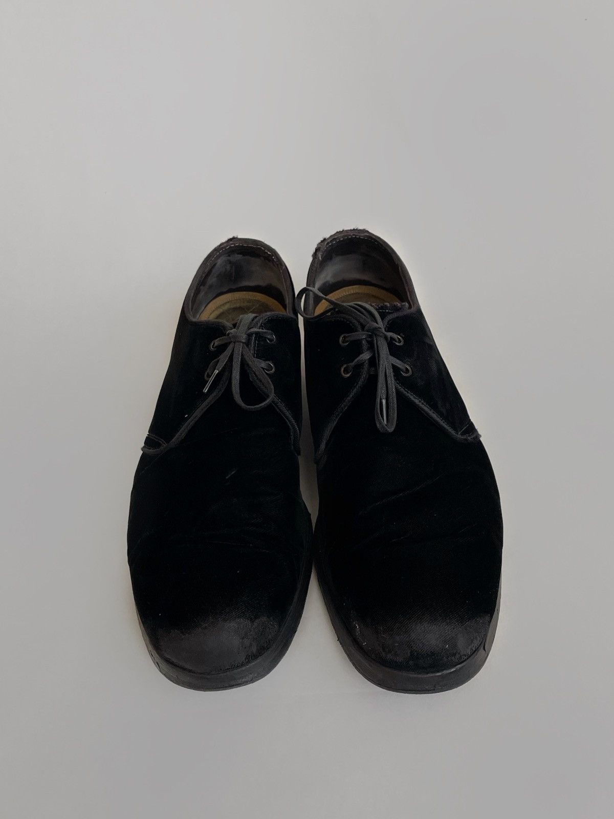 Dolce & Gabbana Dolce Gabbana distressed velour/leather casual shoes Size US 8.5 / EU 41-42 - 3 Thumbnail
