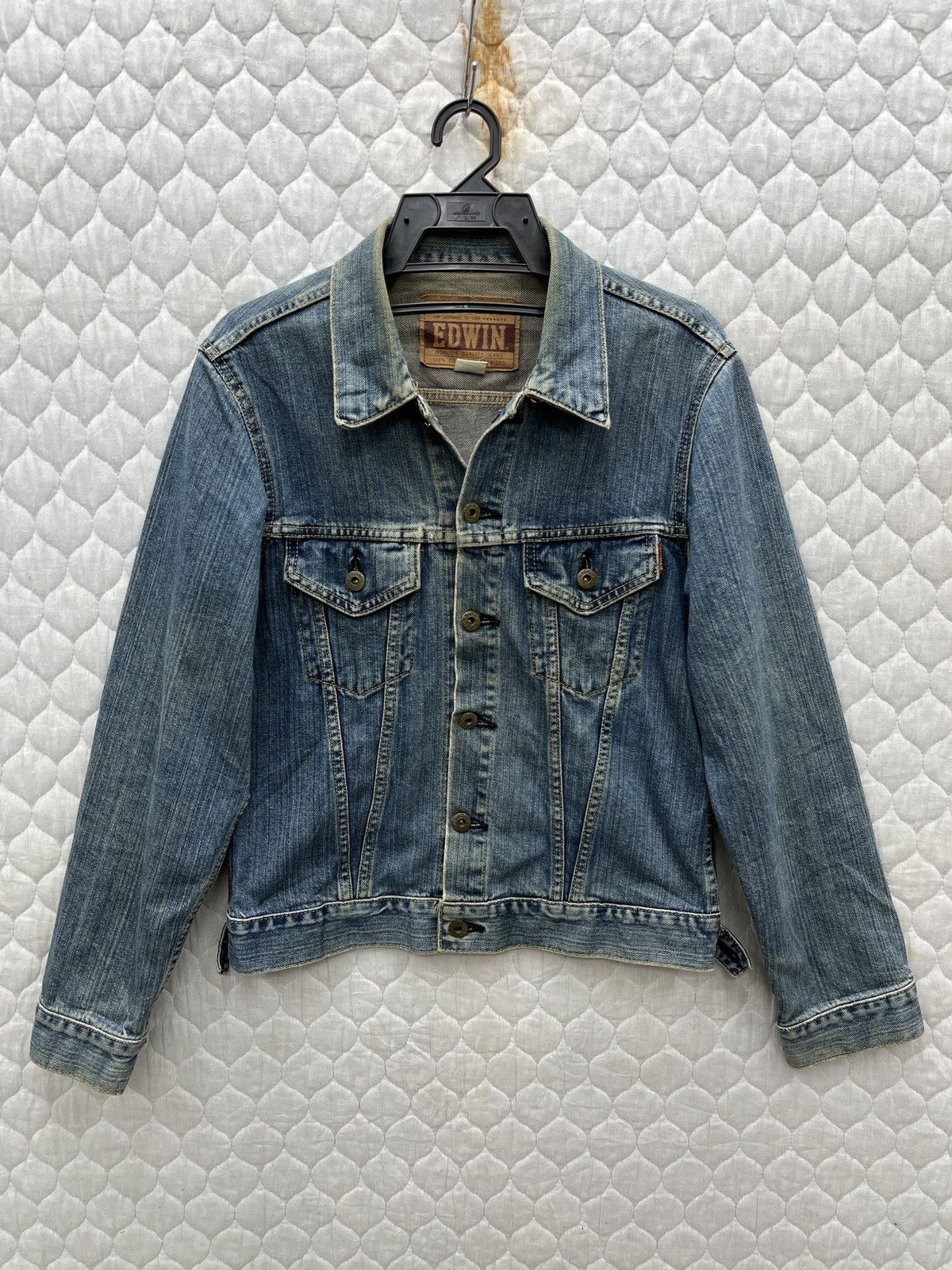 Edwin 🔥🔥🔥STEALS EDWIN DENIM TRUCKER JACKET Size S / US 4 / IT 40 - 1 Thumbnail