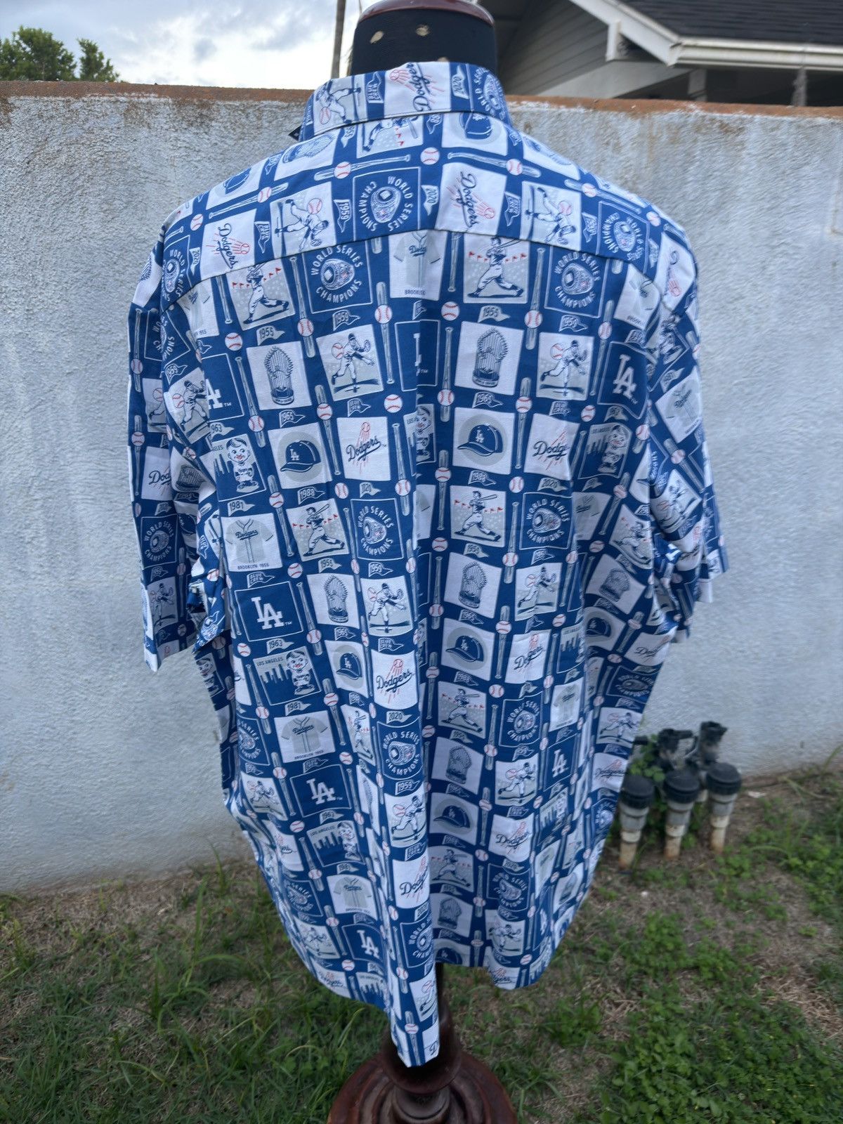 Reyn Spooner New Reyn Spooner Los Angeles Dodgers MLB Baseball Men's 3XL Size US XXL / EU 58 / 5 - 2 Thumbnail