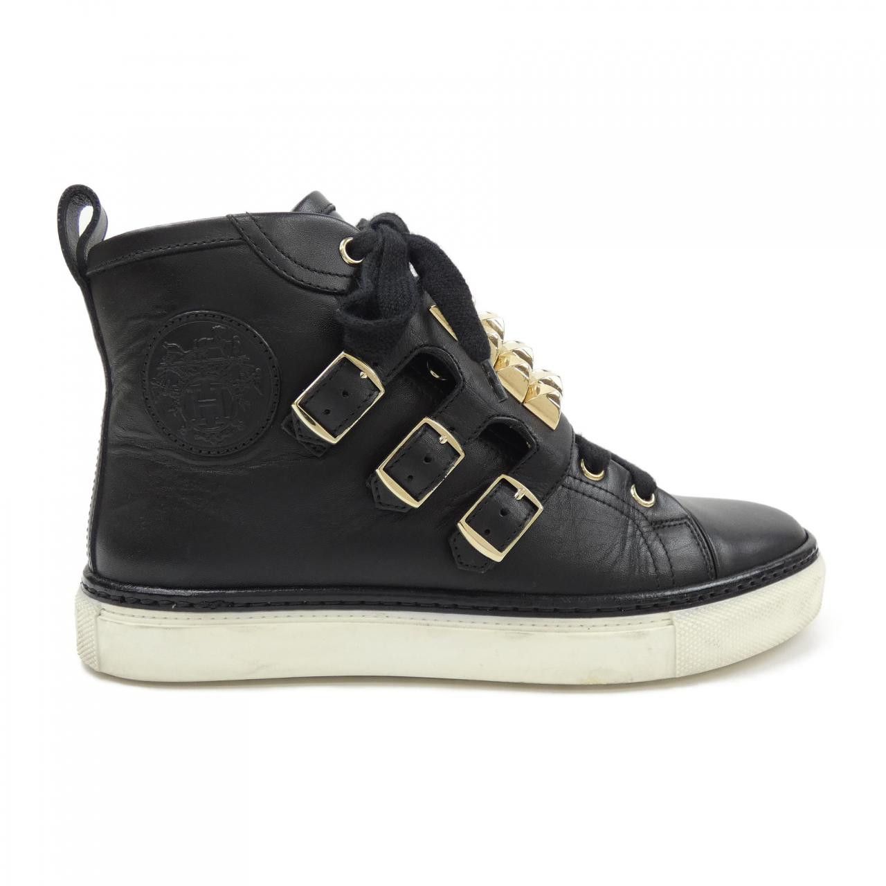 Hermes Hermes Sneakers Leather Shoes DUTY FREE for USA
