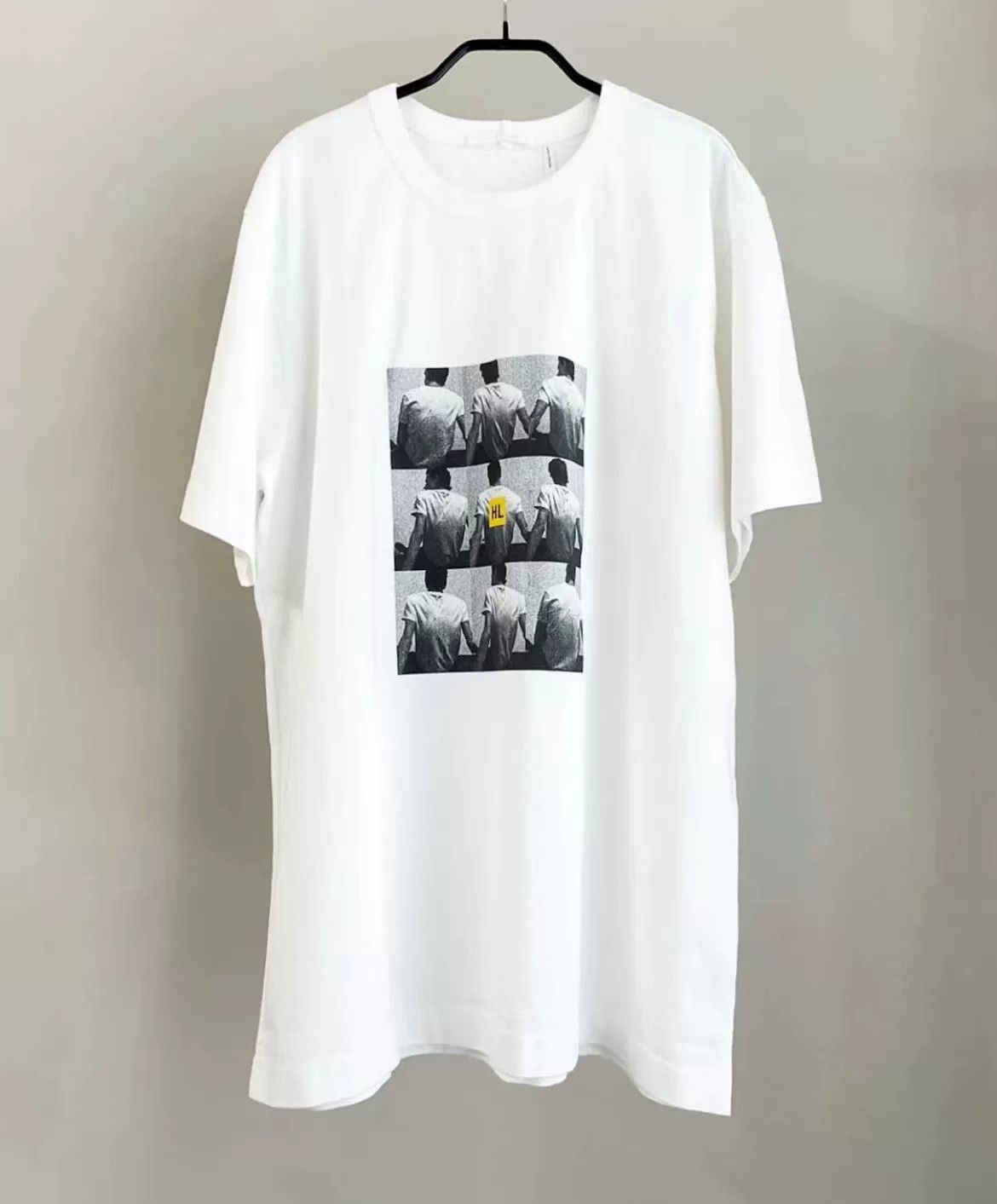 Helmut Lang Portrait Print T-Shirt