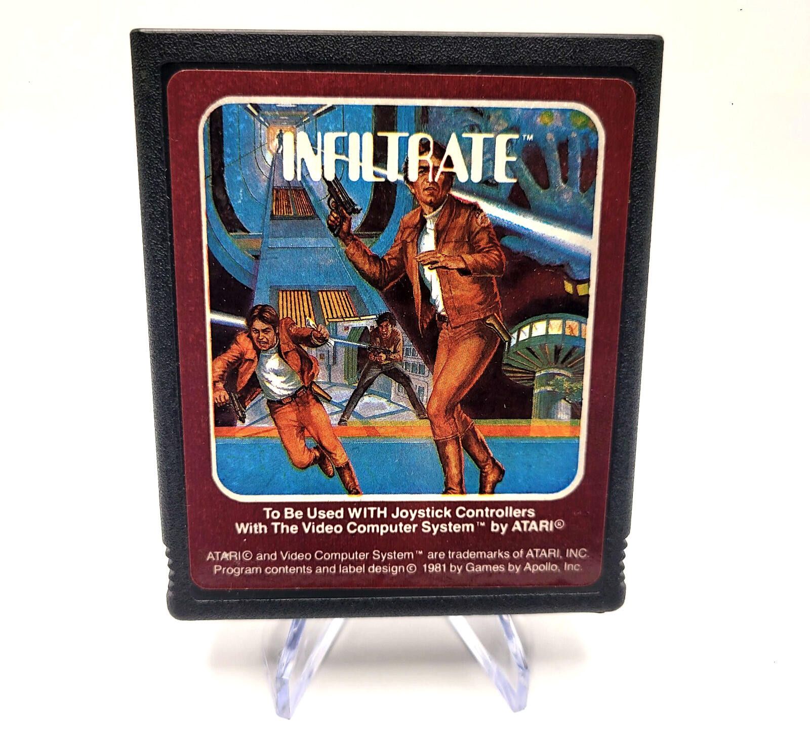 Other Infiltrate (Atari 2600) Red Label - Missing Spine Label Size ONE SIZE - 1 Thumbnail