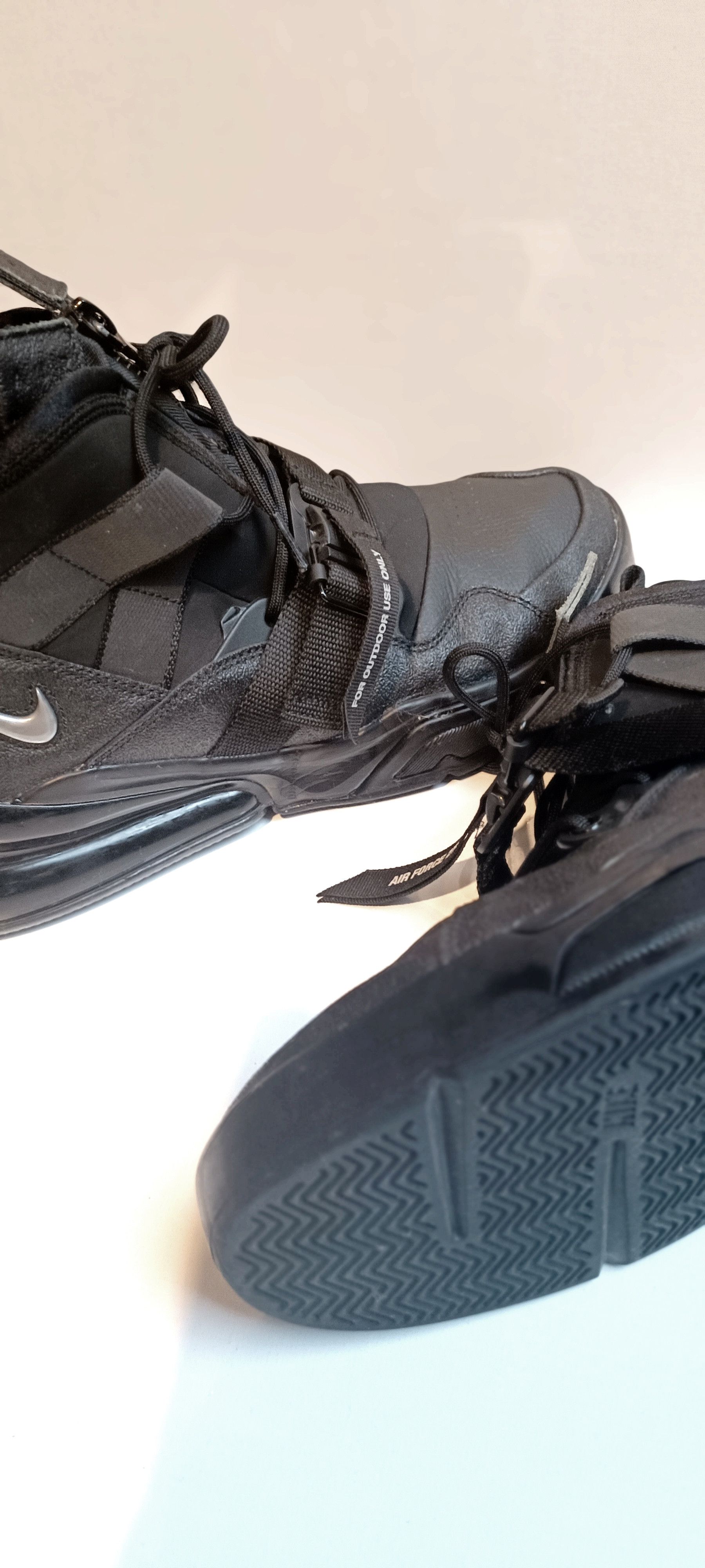 Nike Nike Air Force 270 Utility 'Black Metallic Silver' Size US 12 / EU 45 - 13 Thumbnail