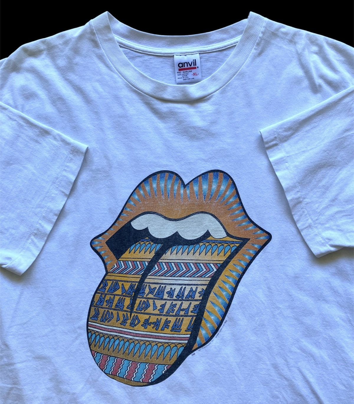 Band Tees Vintage 1997 Rolling Stones Bridges To Babylon Tee T Shirt Size US XL / EU 56 / 4 - 9 Thumbnail