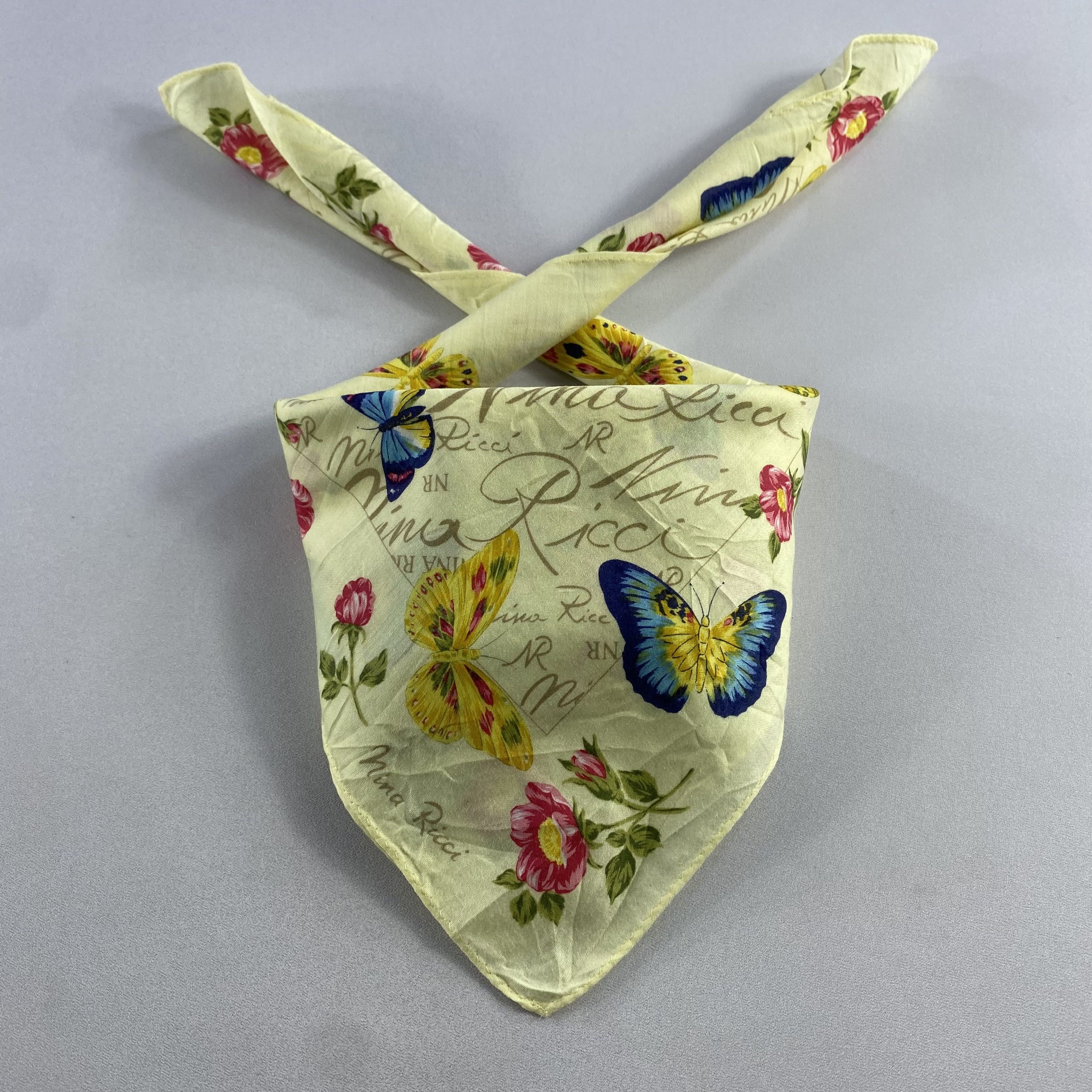 Vintage Nina Ricci Bandana/ Handkerchief / Neckerchief Size ONE SIZE - 1 Thumbnail