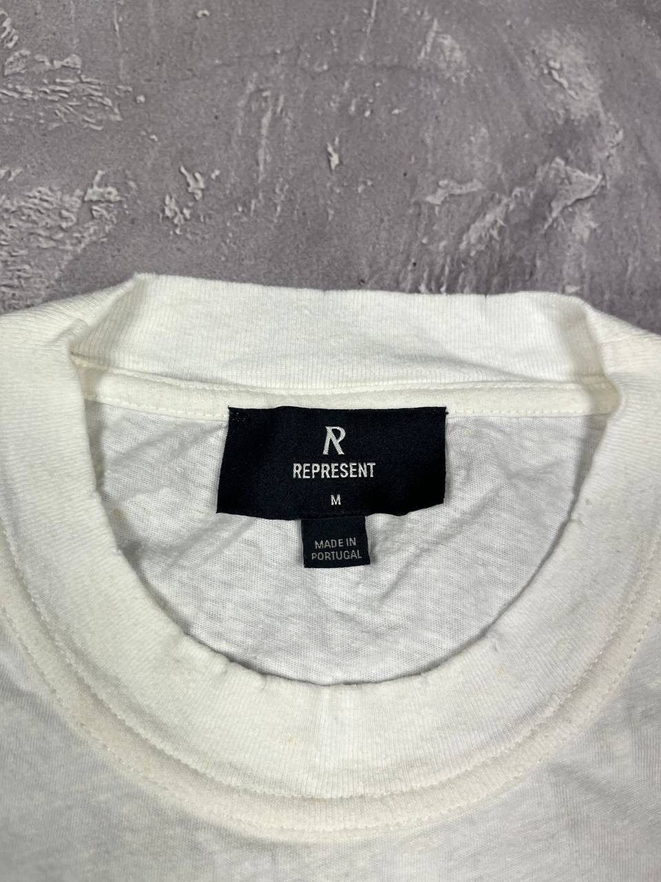 Represent Clo. Represent Graphic Print White T-Shirt 85% Organic Cotton Size US M / EU 48-50 / 2 - 9 Thumbnail