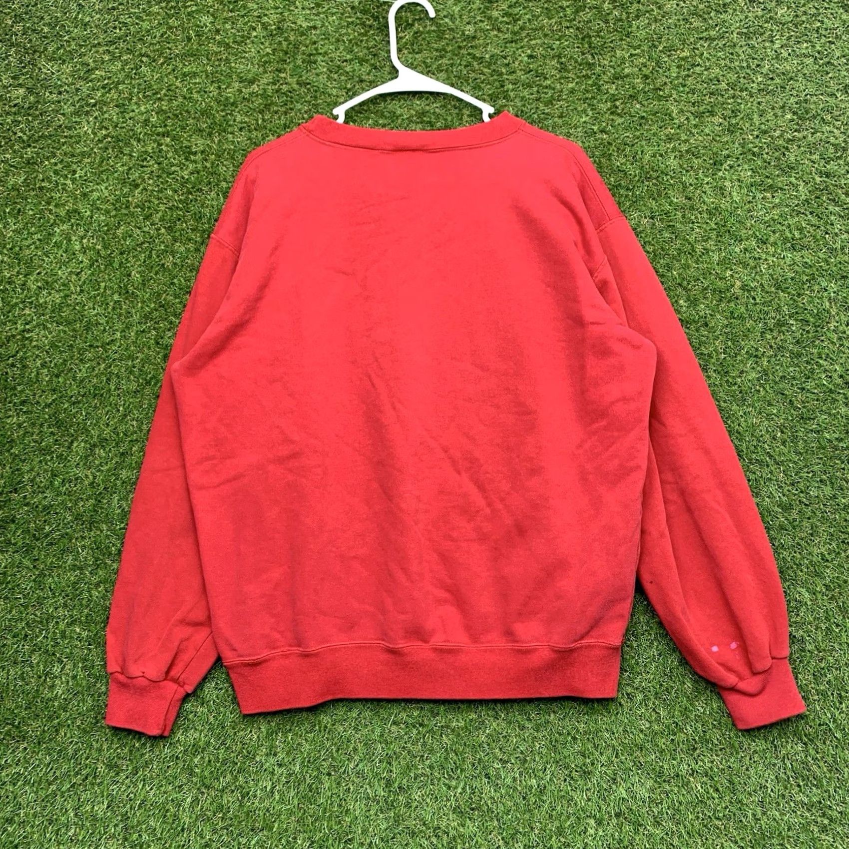 NHL VINTAGE Lee Sport Detroit Red Wings Sweatshirt Mens L Crew NHL 90s Red Nike? Size US L / EU 52-54 / 3 - 2 Thumbnail