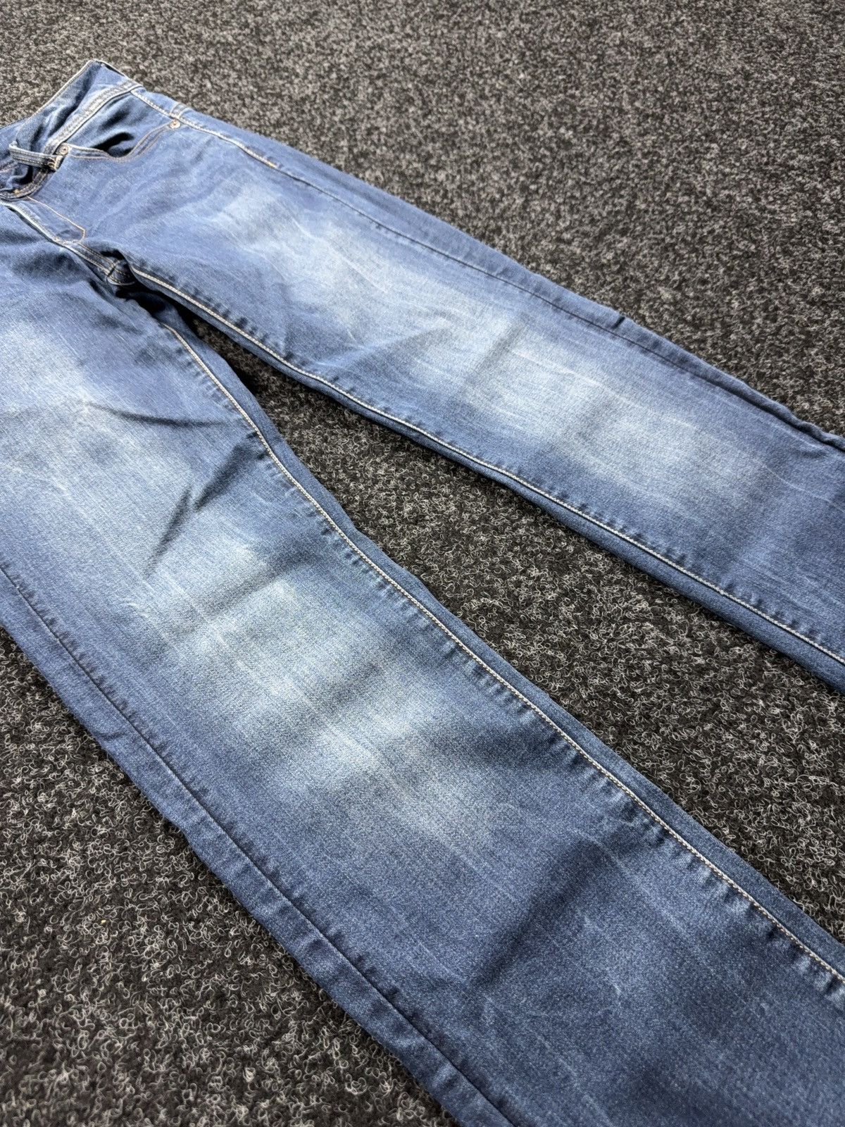 G-Star 00s Y2K G-Star RAW Midge Straight Punk Rock Dark Wash Jeans Size 30" / US 8 / IT 44 - 6 Thumbnail