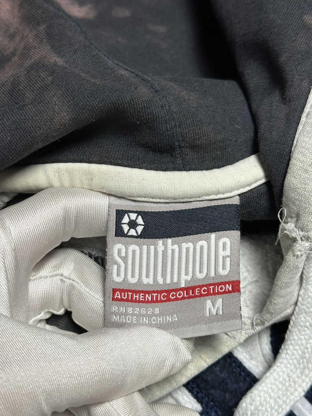 Southpole Vintage South Pole Denim Distressed Oversize Hoodie Size US M / EU 48-50 / 2 - 22 Thumbnail