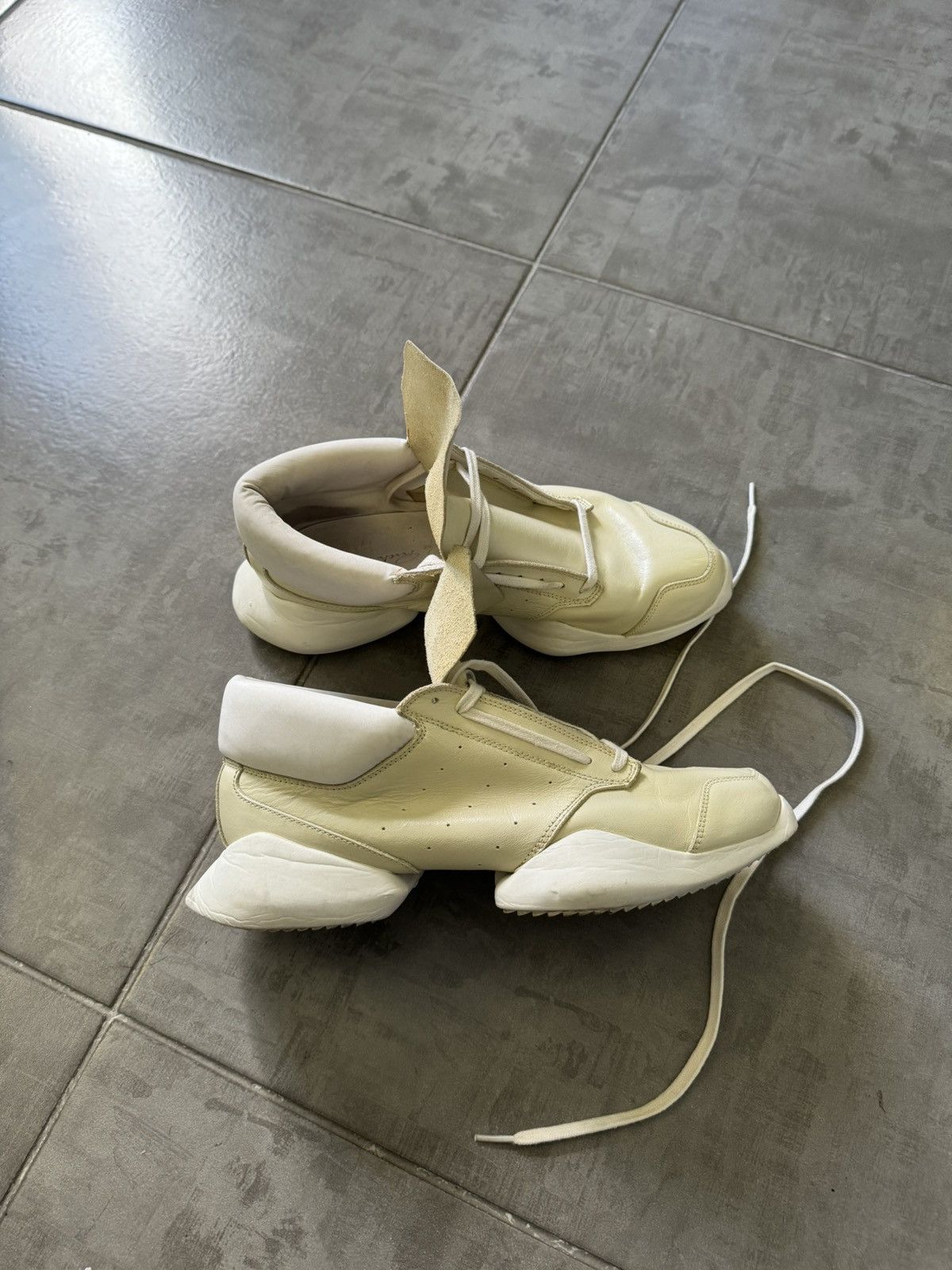 Rick Owens Rick Owens X adidas runner Size US 9 / EU 42 - 1 Thumbnail