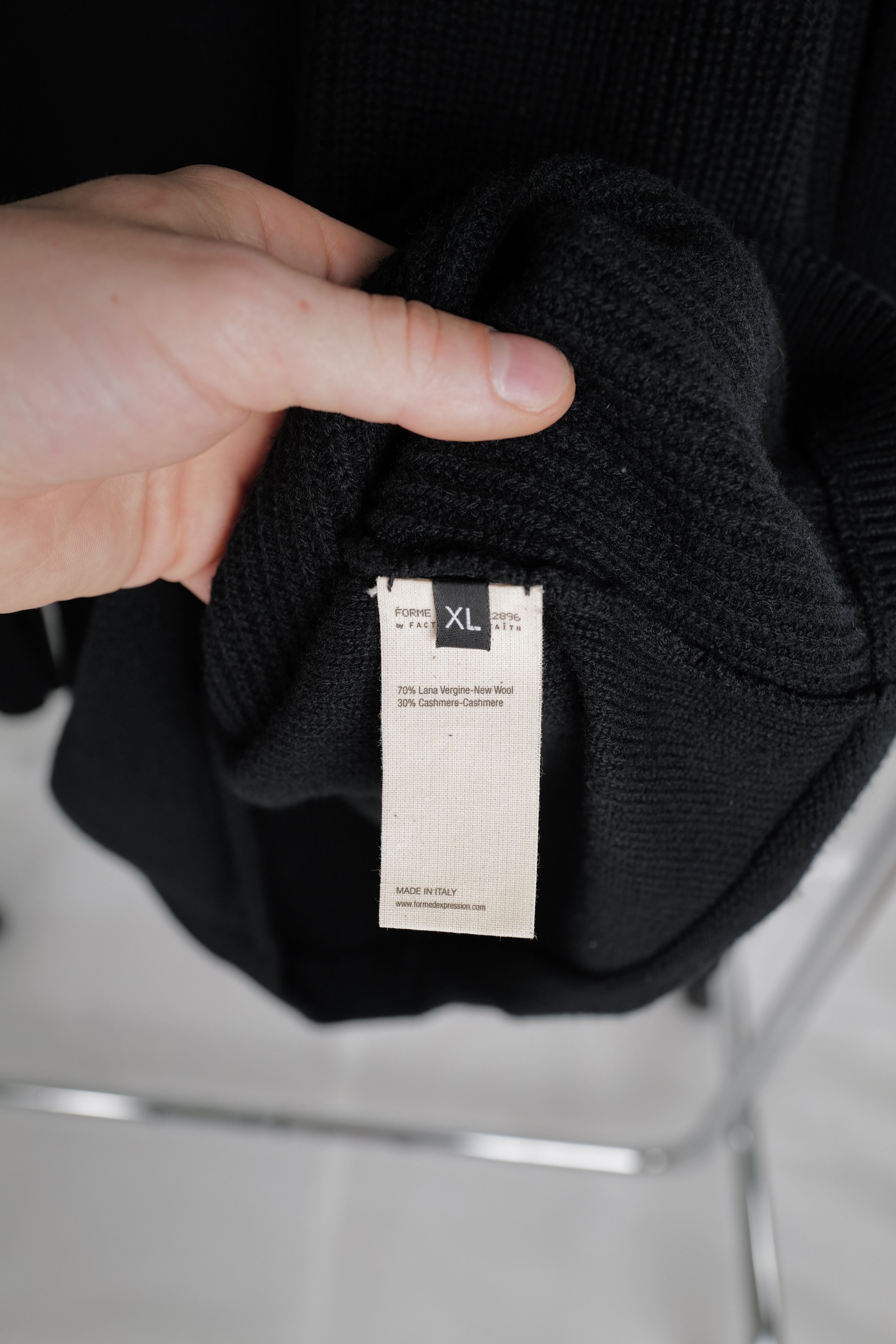 Forme D'Expression Forme D'Expression wool/cashemere sweater Size US XL / EU 56 / 4 - 9 Thumbnail