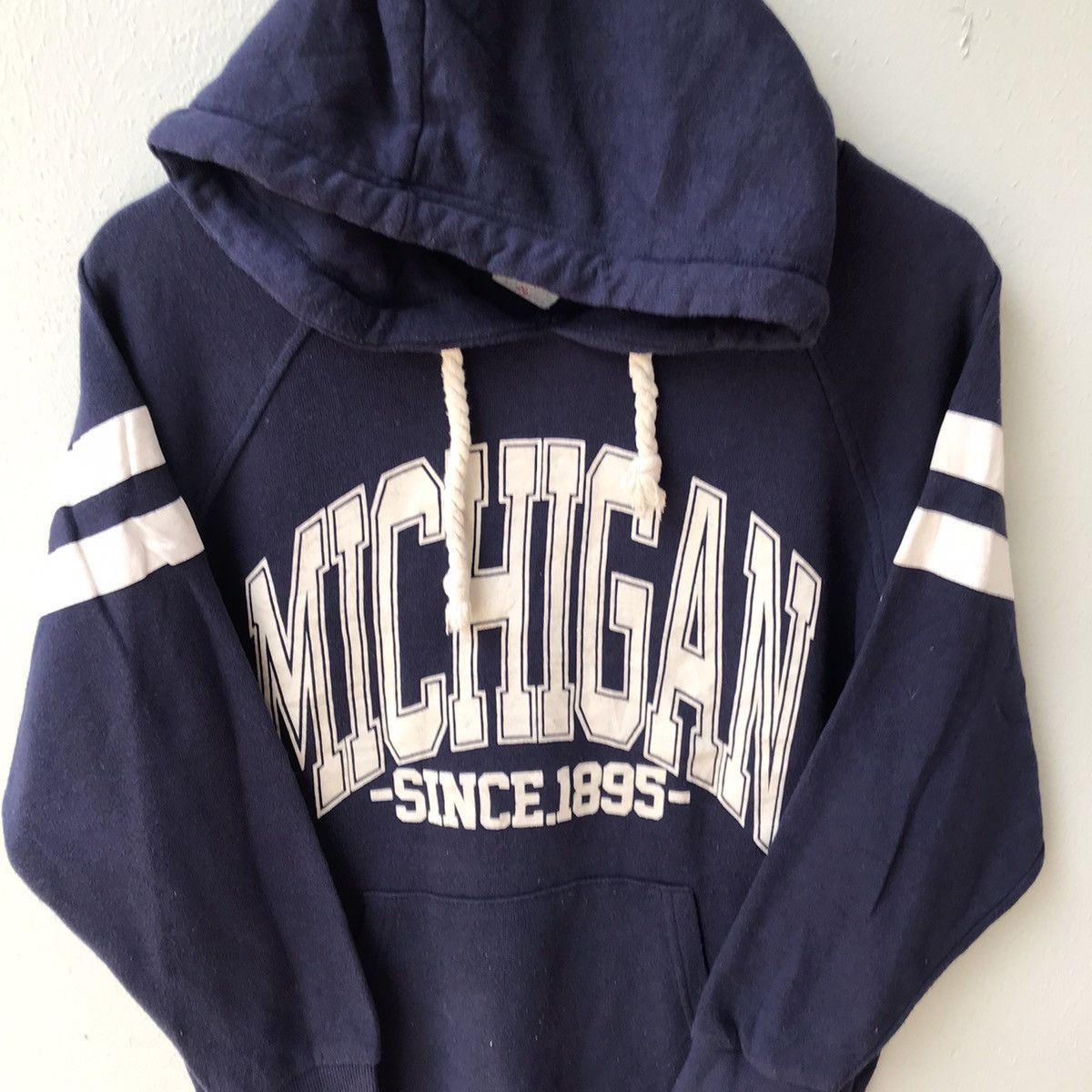 Japanese Brand Michigan croptop hoodie sweatshirt pullover Size M / US 6-8 / IT 42-44 - 5 Thumbnail