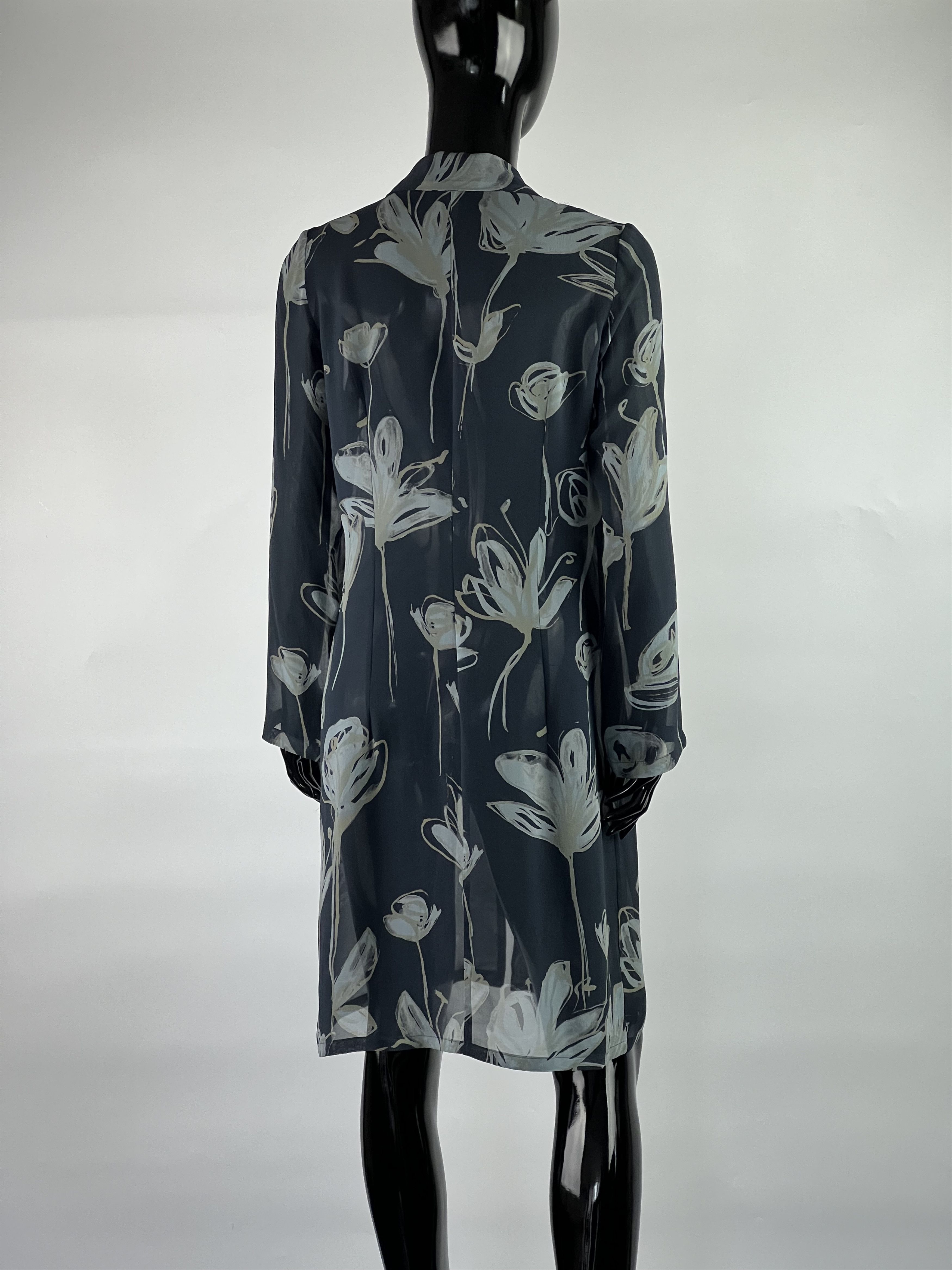 Gerard Darel × SikSilk × Vintage Gerard Darel Silk Blouse Floral Print Size 36 Size XS / US 0-2 / IT 36-38 - 2 Thumbnail