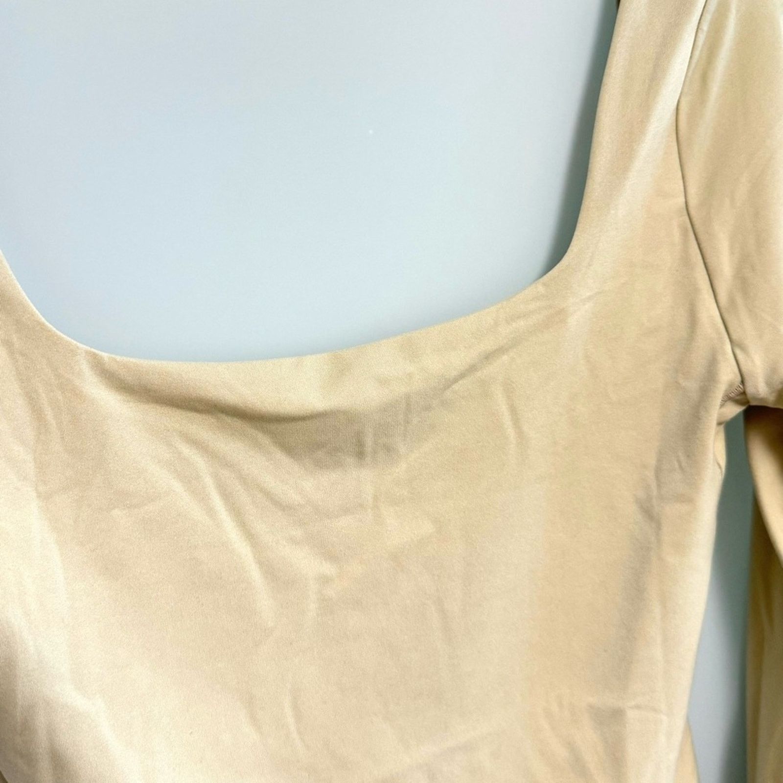 Lululemon NEW! WUNDERMOST Square-Neck Bodysuit LULULEMON, Size XS Size XS / US 0-2 / IT 36-38 - 11 Thumbnail