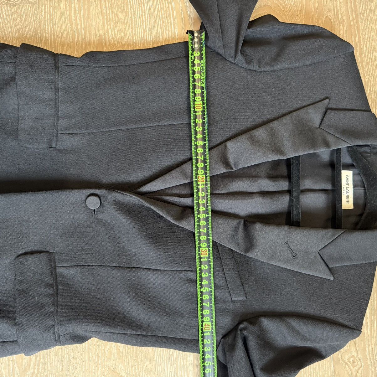 Saint Laurent Paris S 42 Saint Laurent Paris 16SS YYL99 Classic Smoking Suit Size US XS / EU 42 / 0 - 3 Thumbnail