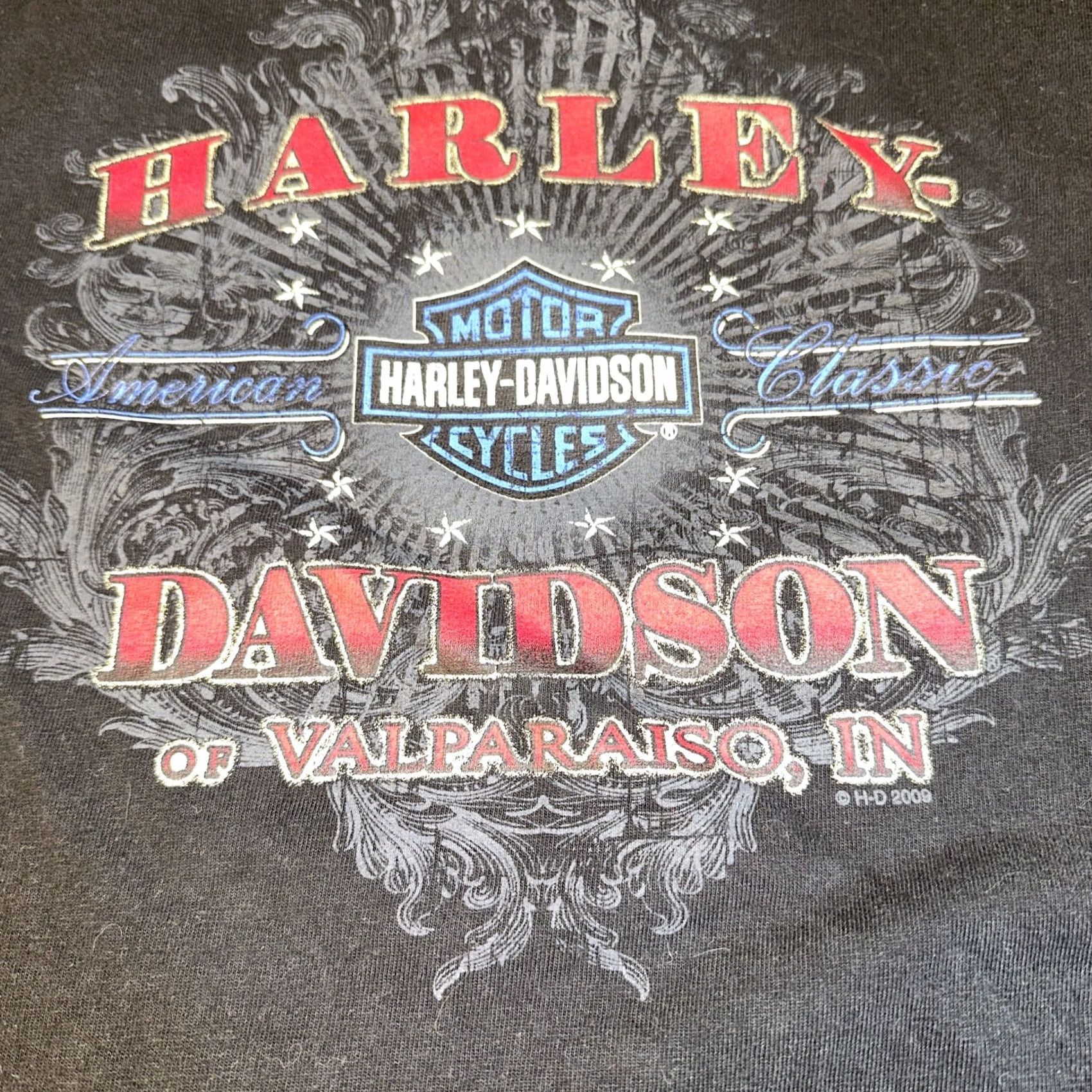 Harley Davidson Harley-Davidson T-Shirt Mens M Black Eagle Flames Sleeveless Y2K Vintage Logo 90s Biker Ride On Size US L / EU 52-54 / 3 - 6 Thumbnail